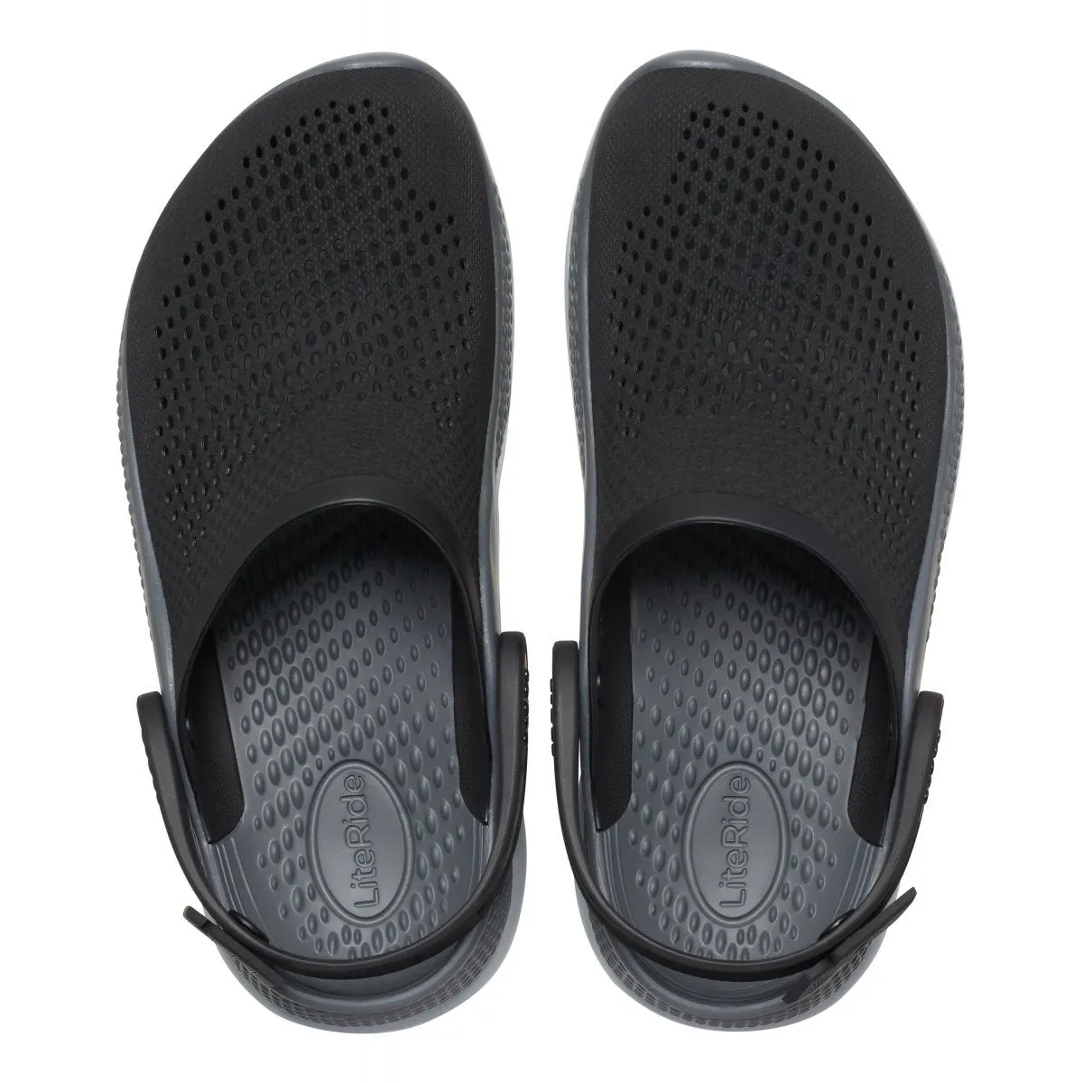 Crocs sabot slipper for men and women LiteRide 360° Clog 206708 0DD black-grey 