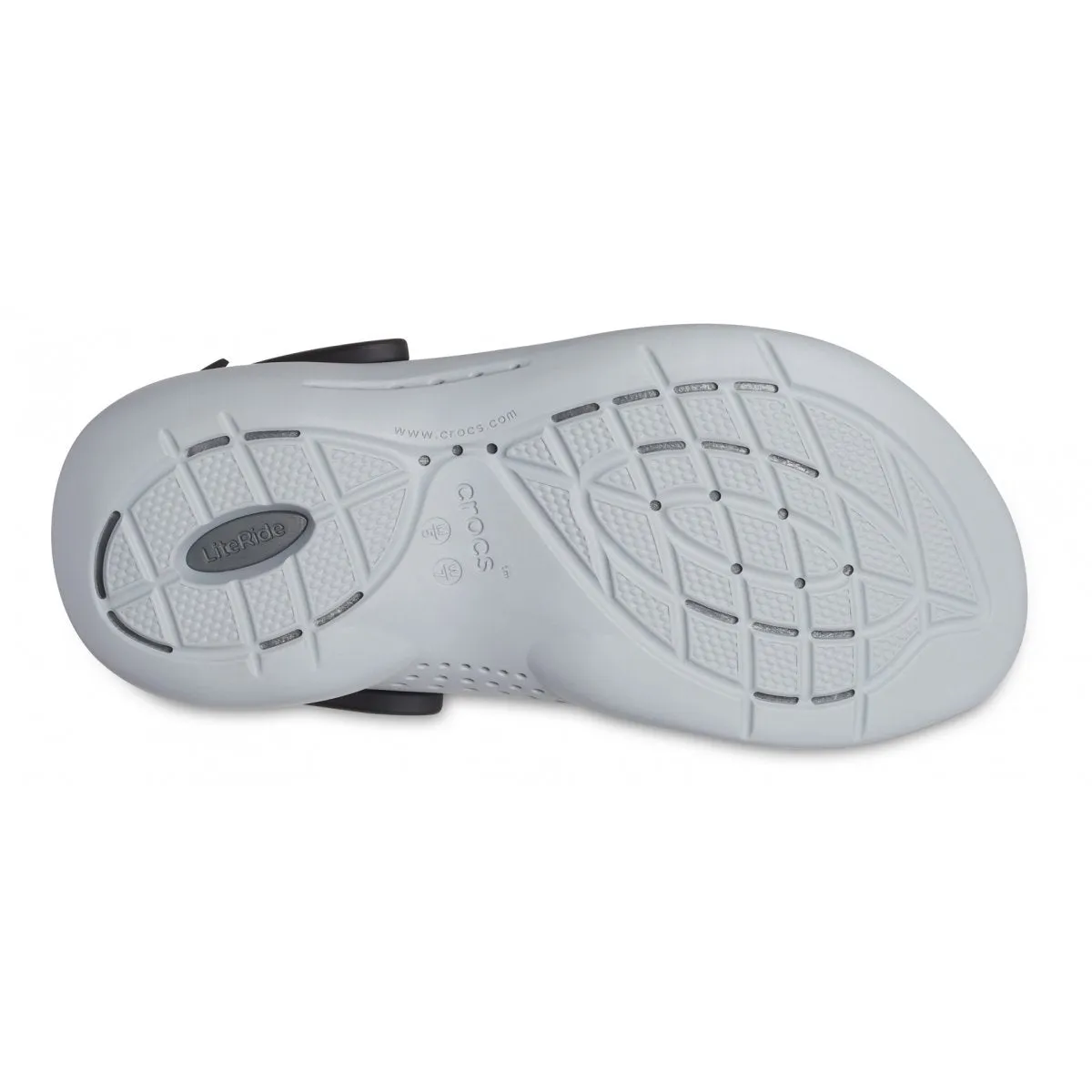 Crocs sabot slipper for men and women LiteRide 360° Clog 206708 0DD black-grey 