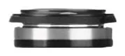 Cuffia integrata Hope 1''1/8 Black