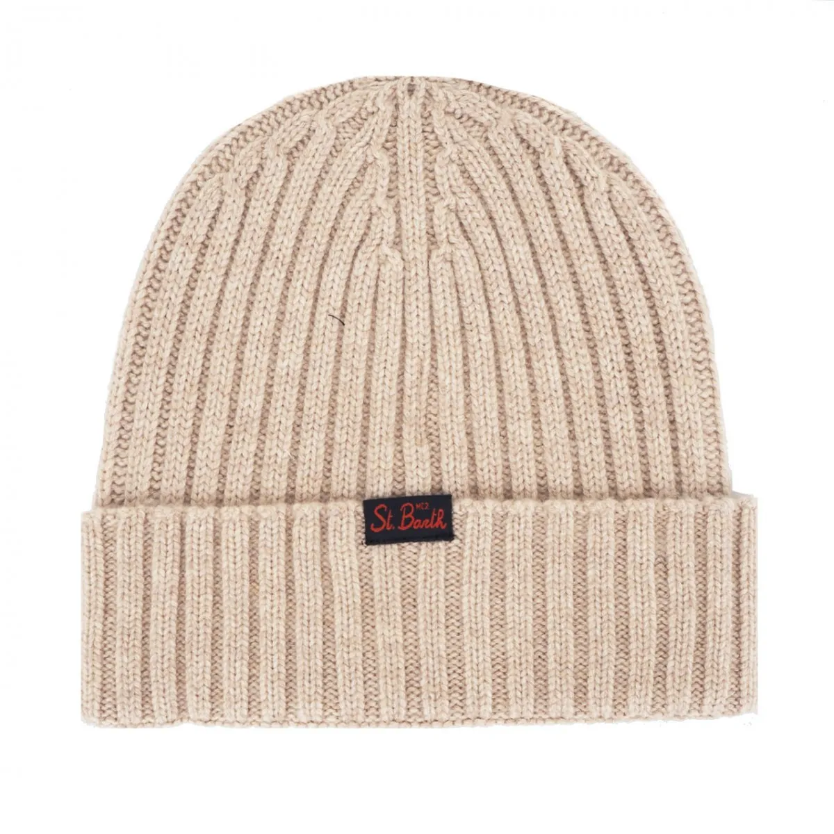 Cuffia Wengen Bombardino, Beige