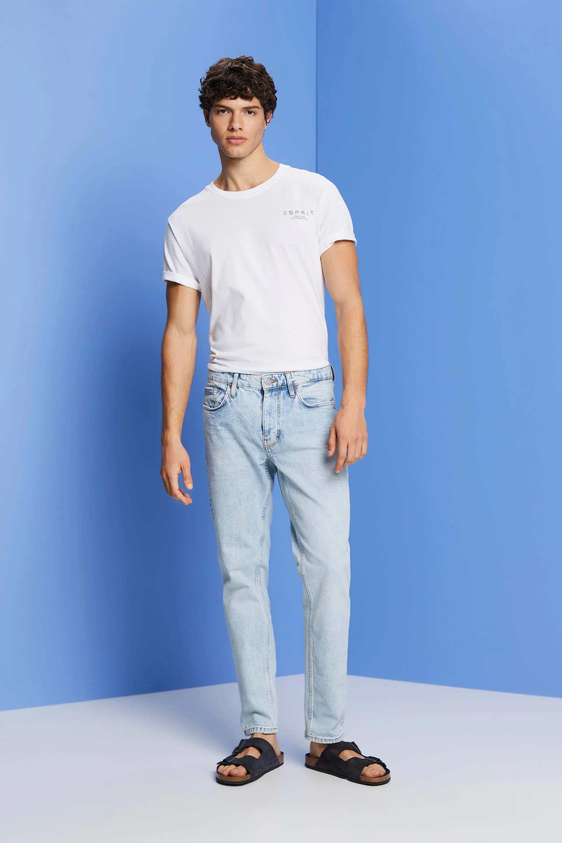 Denim in cotone elasticizzato