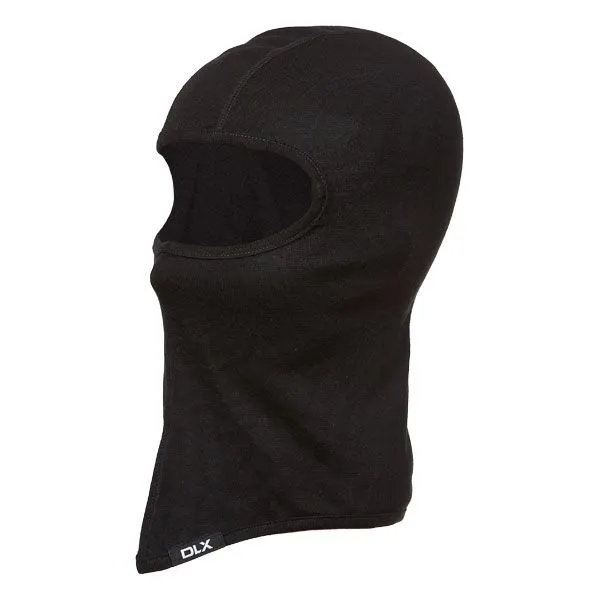 DLX HARUTO BALACLAVA Black passamontagna/sottocasco in 100% lana merinos