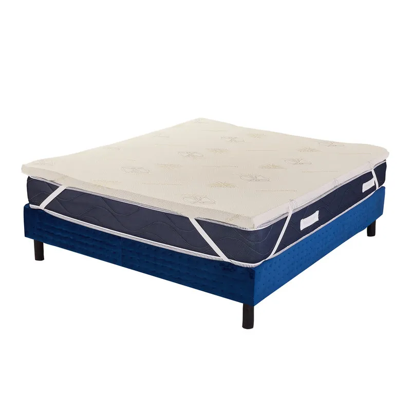 Dreamy Topper Memory Fresh Bugnato 9 Zone Rivestimento Aloe