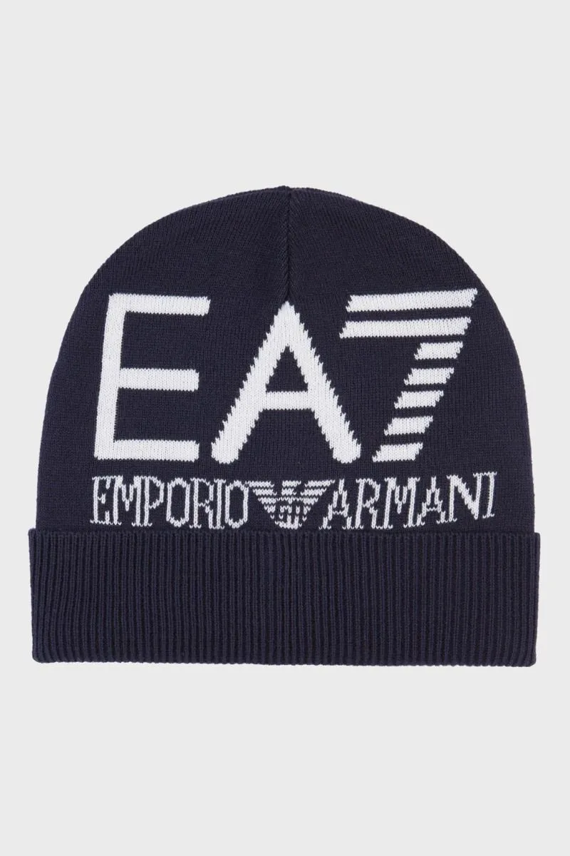 EA7 Cuffia mountain visibility beanie