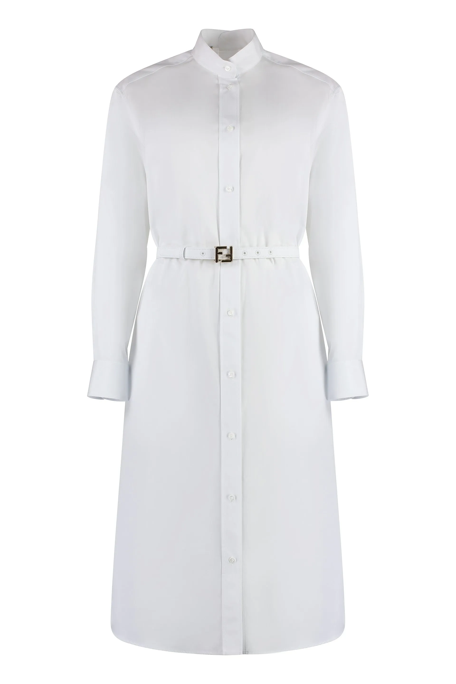 Fendi Abito chemisier in cotone