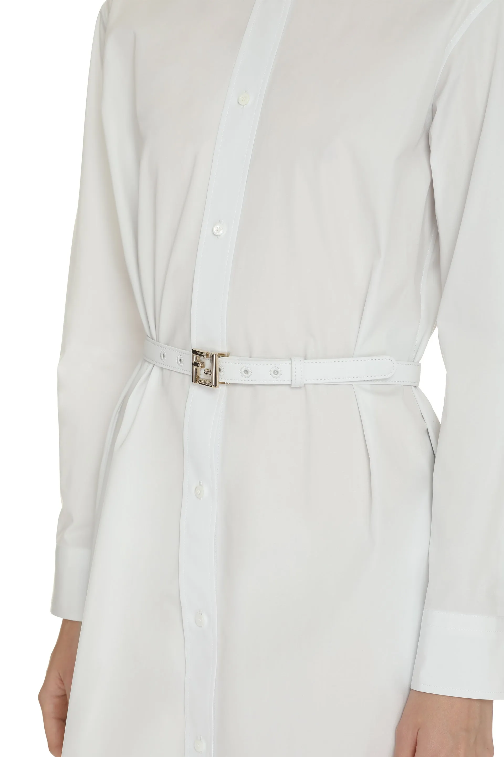 Fendi Abito chemisier in cotone