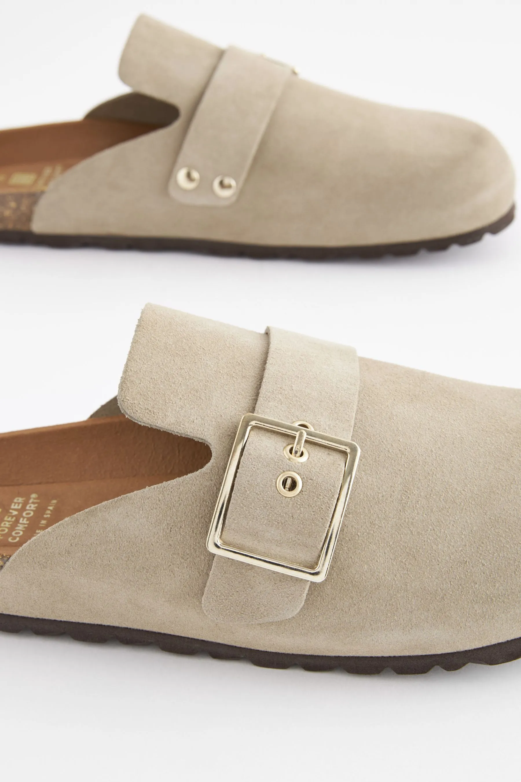 Forever Comfort® - Sabot con soletta scamosciata
