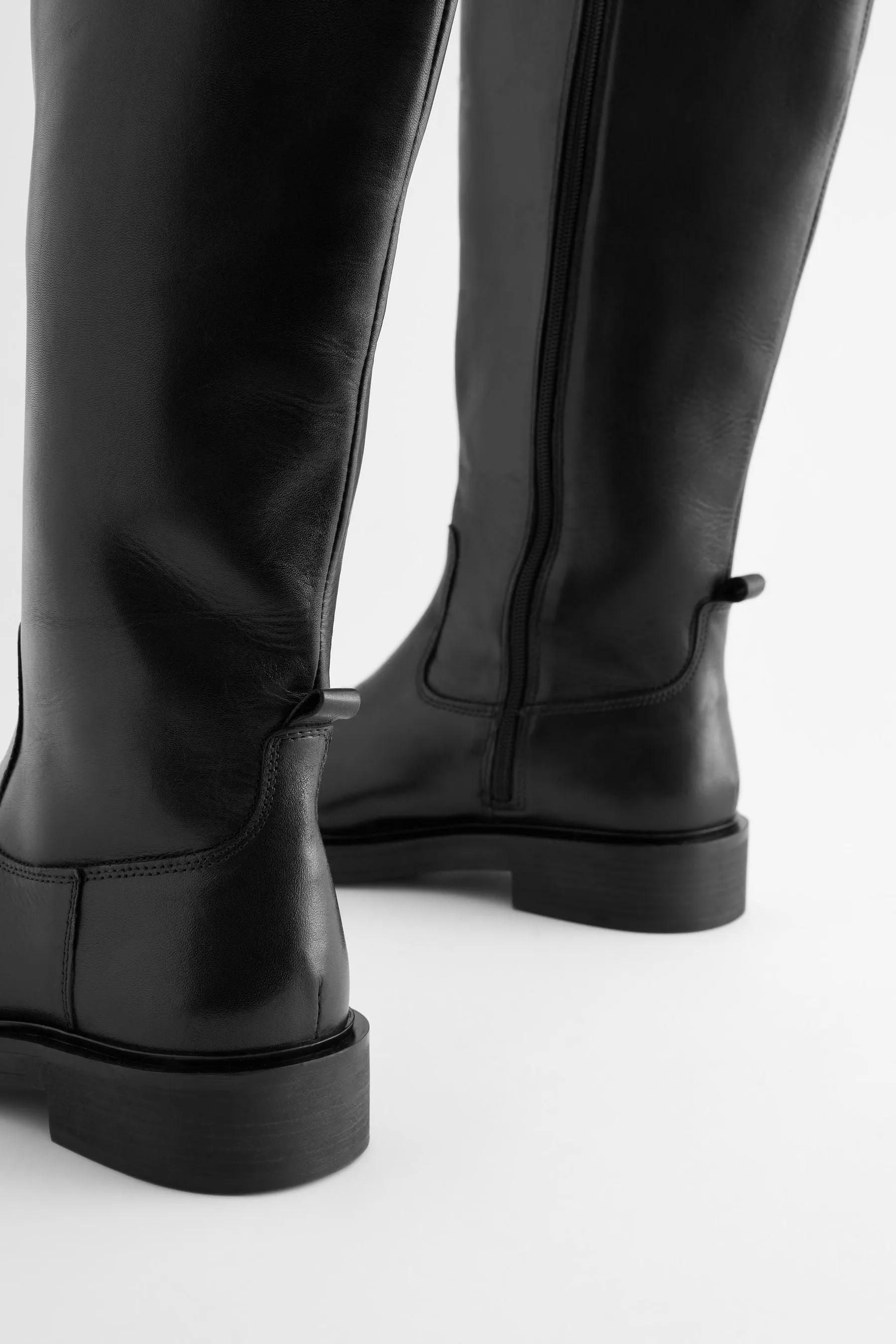 Forever Comfort® - Stivali al ginocchio stile motociclista    