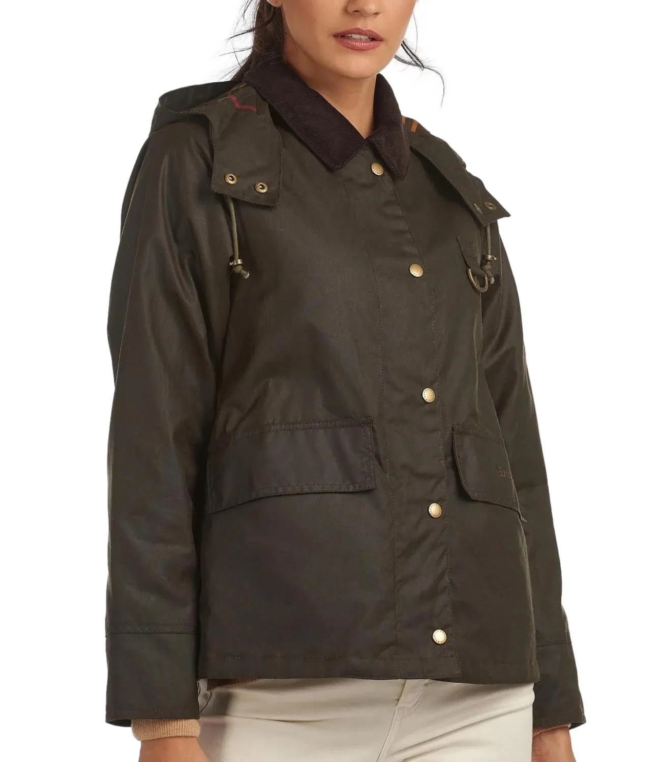 Giacca in cotone cerato Barbour Avon donna