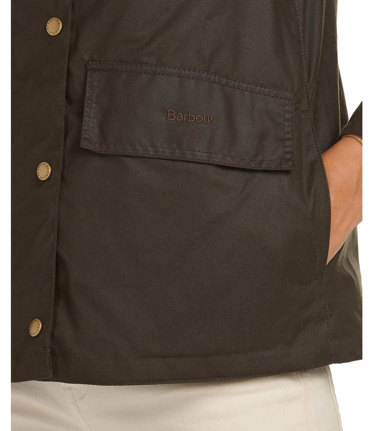 Giacca in cotone cerato Barbour Avon donna