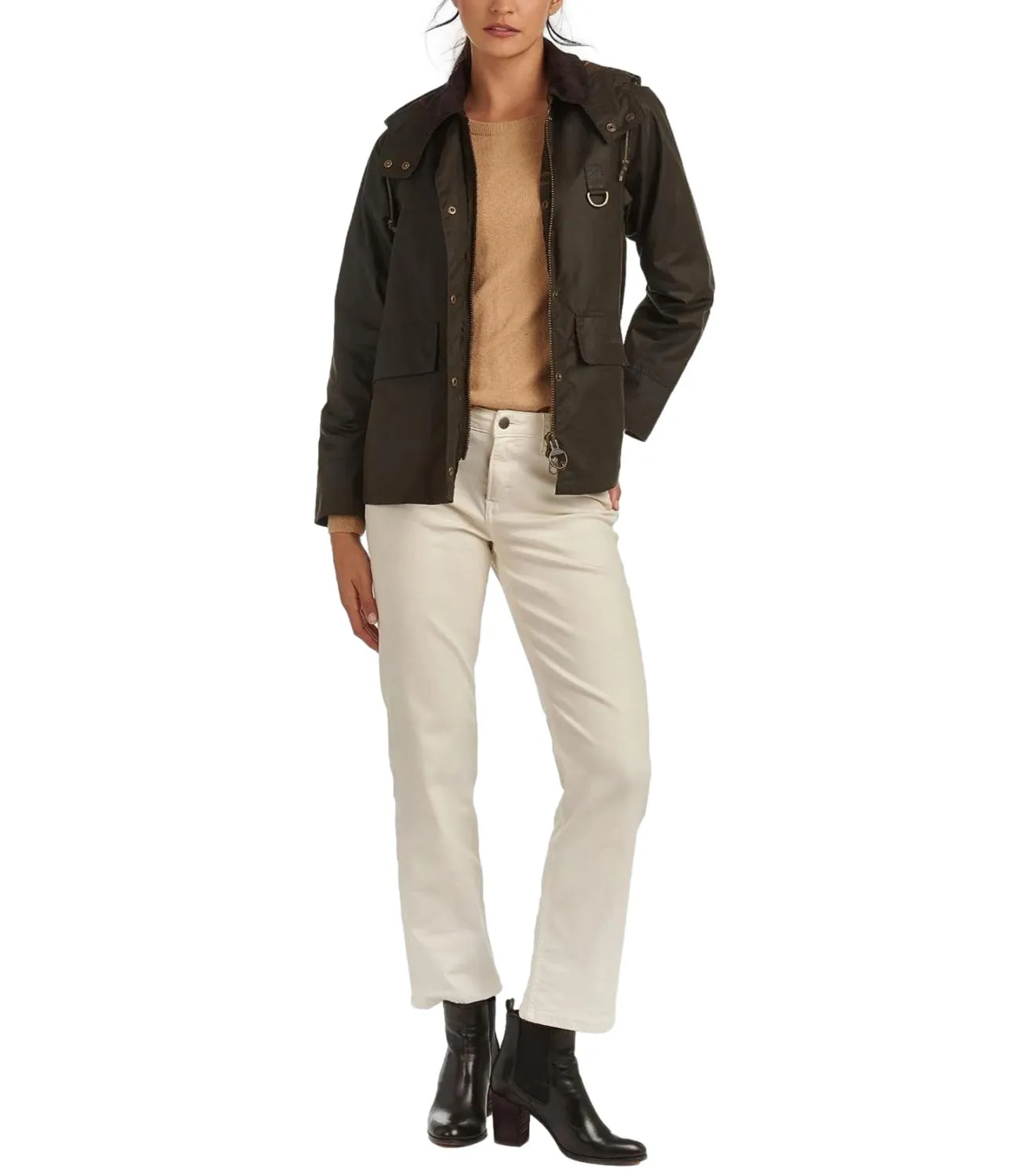 Giacca in cotone cerato Barbour Avon donna