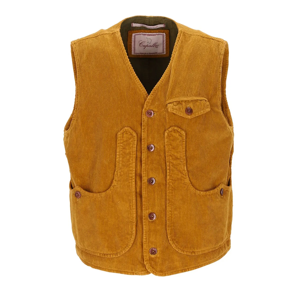 Gilet Capalbio Maremmano Ocra