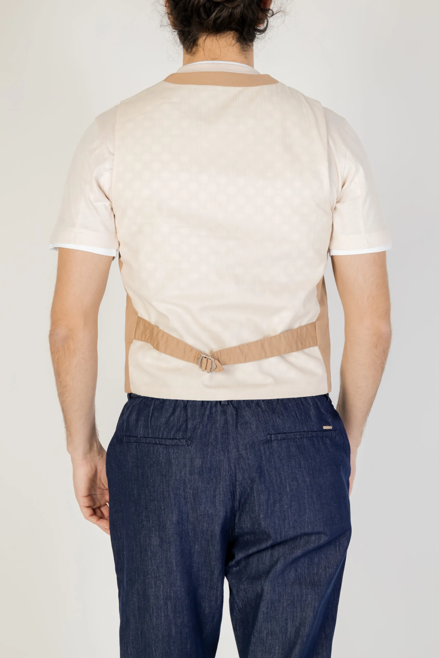 Gilet Casual Gianni Lupo  Beige