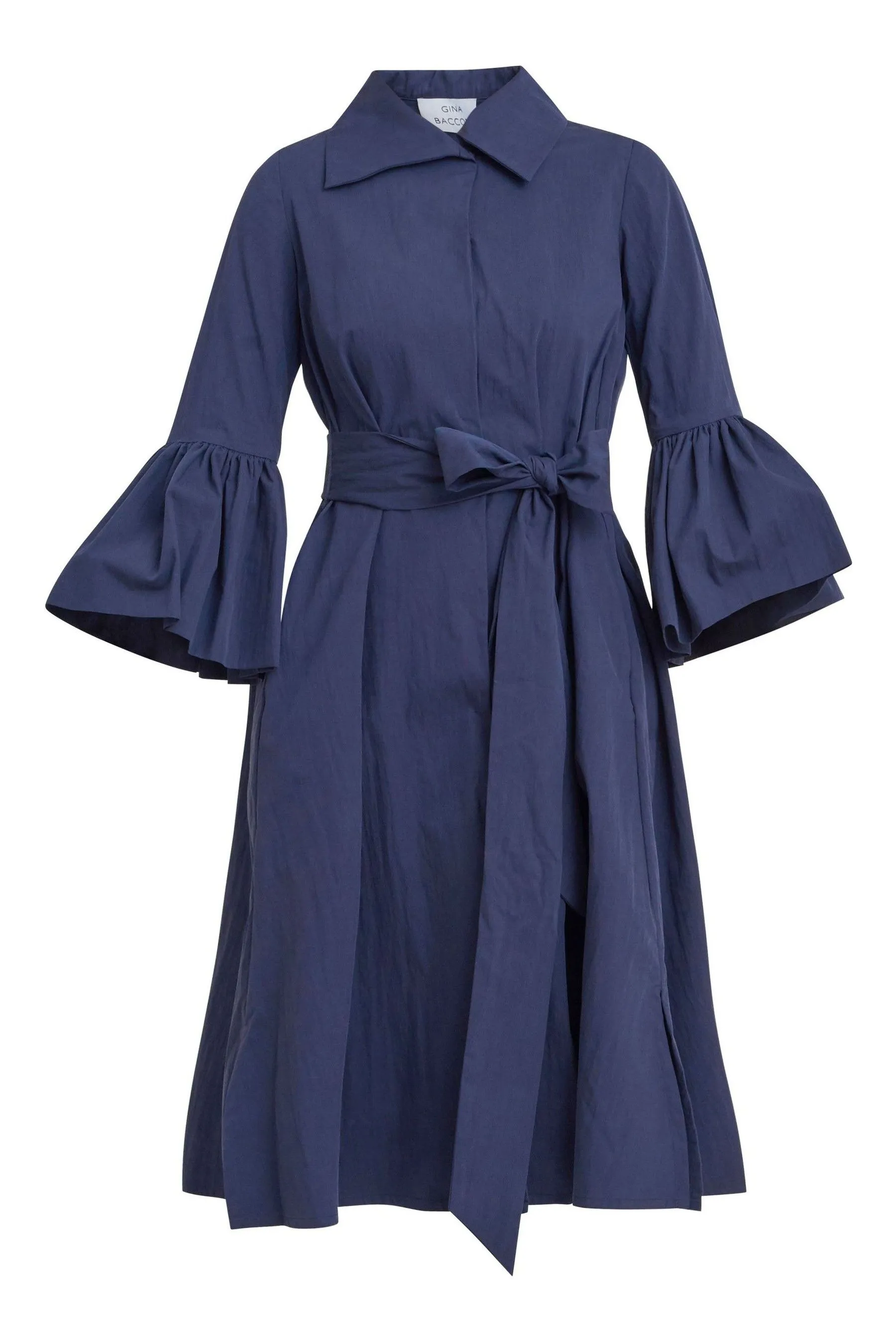 Gina Bacconi Blu - Melinda - Abito chemisier con taffeta