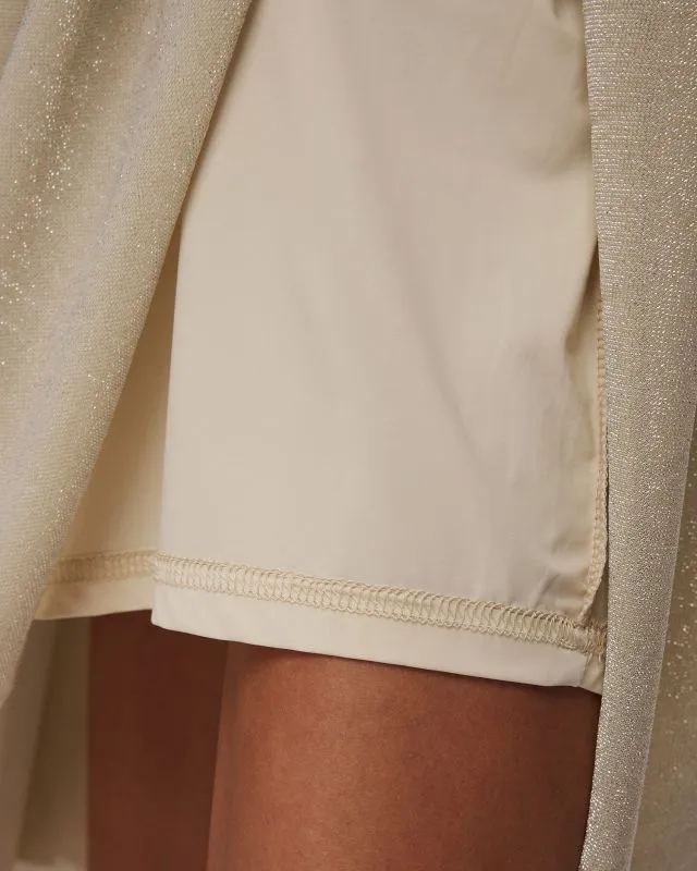 Gonna lunga dorata in tulle da donna Sportalm