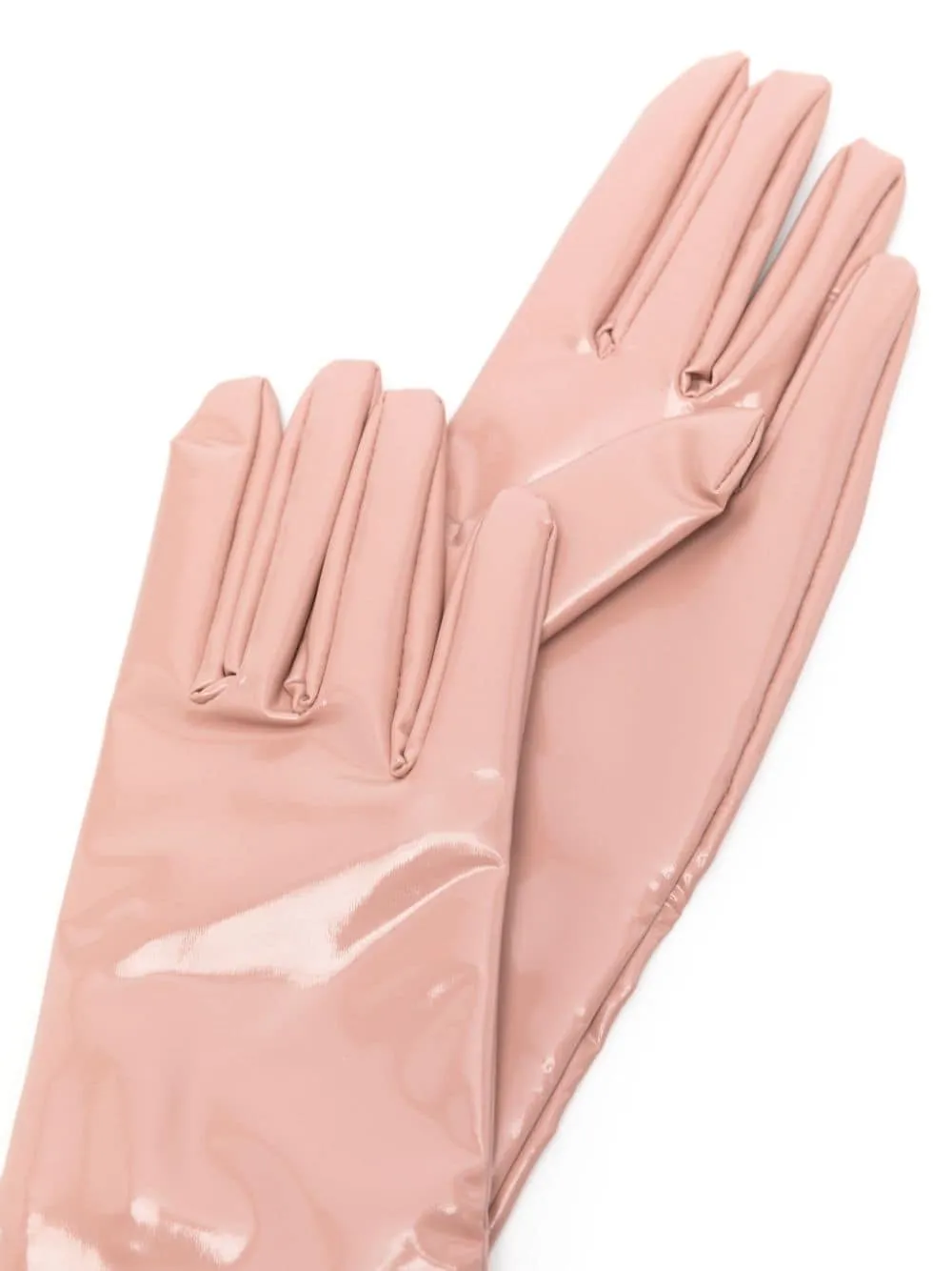 Guanti lunghi in rosa - donna