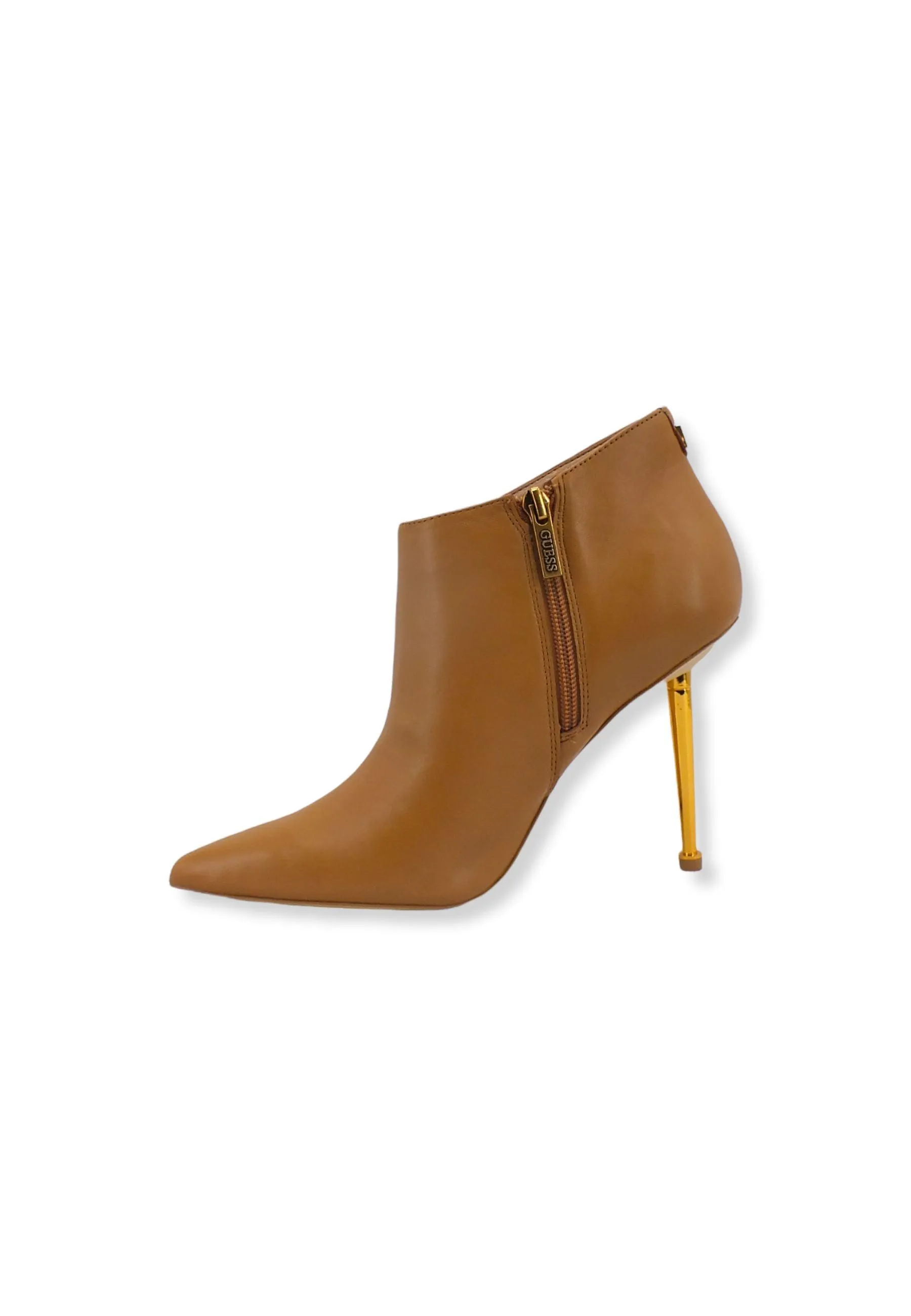 GUESS Tronchetto Donna Punta Tacco Alto Marrone Caramel FL7SAZLEA09