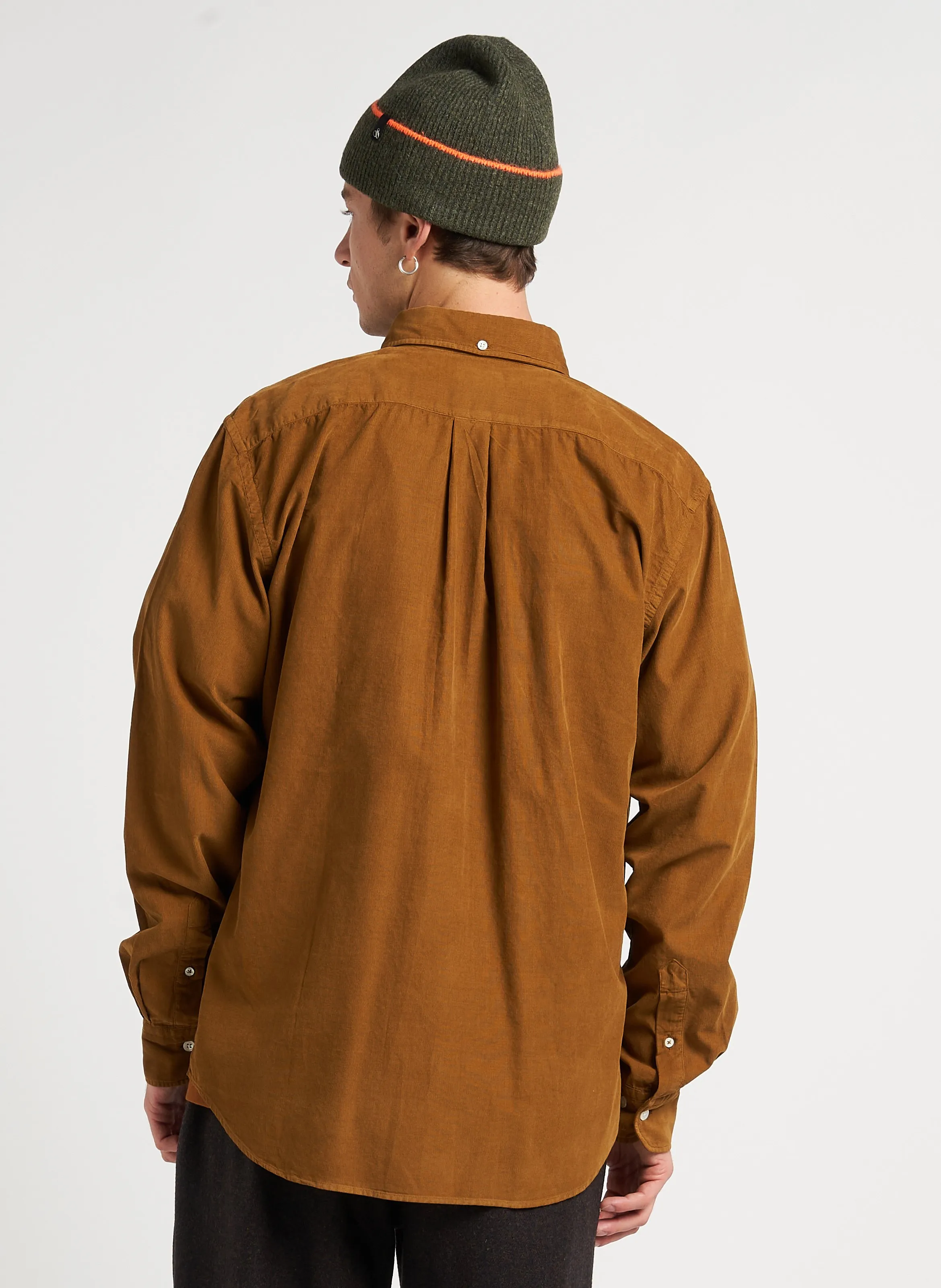  HARTFORD   PITT PAT - Camicia collo classico in cotone | Marrone