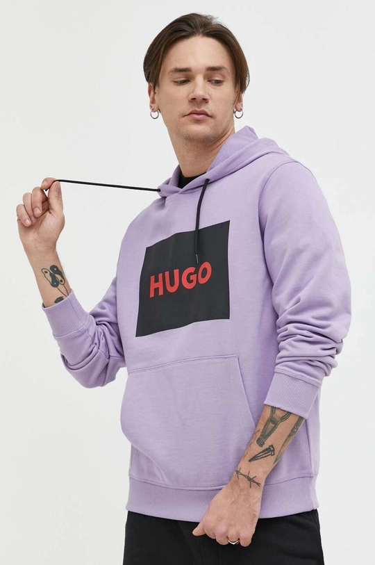 HUGO felpa in cotone