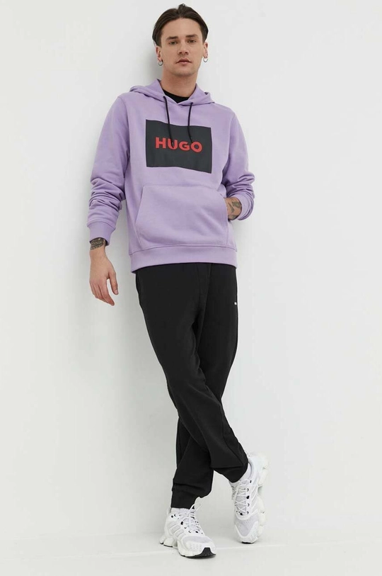 HUGO felpa in cotone