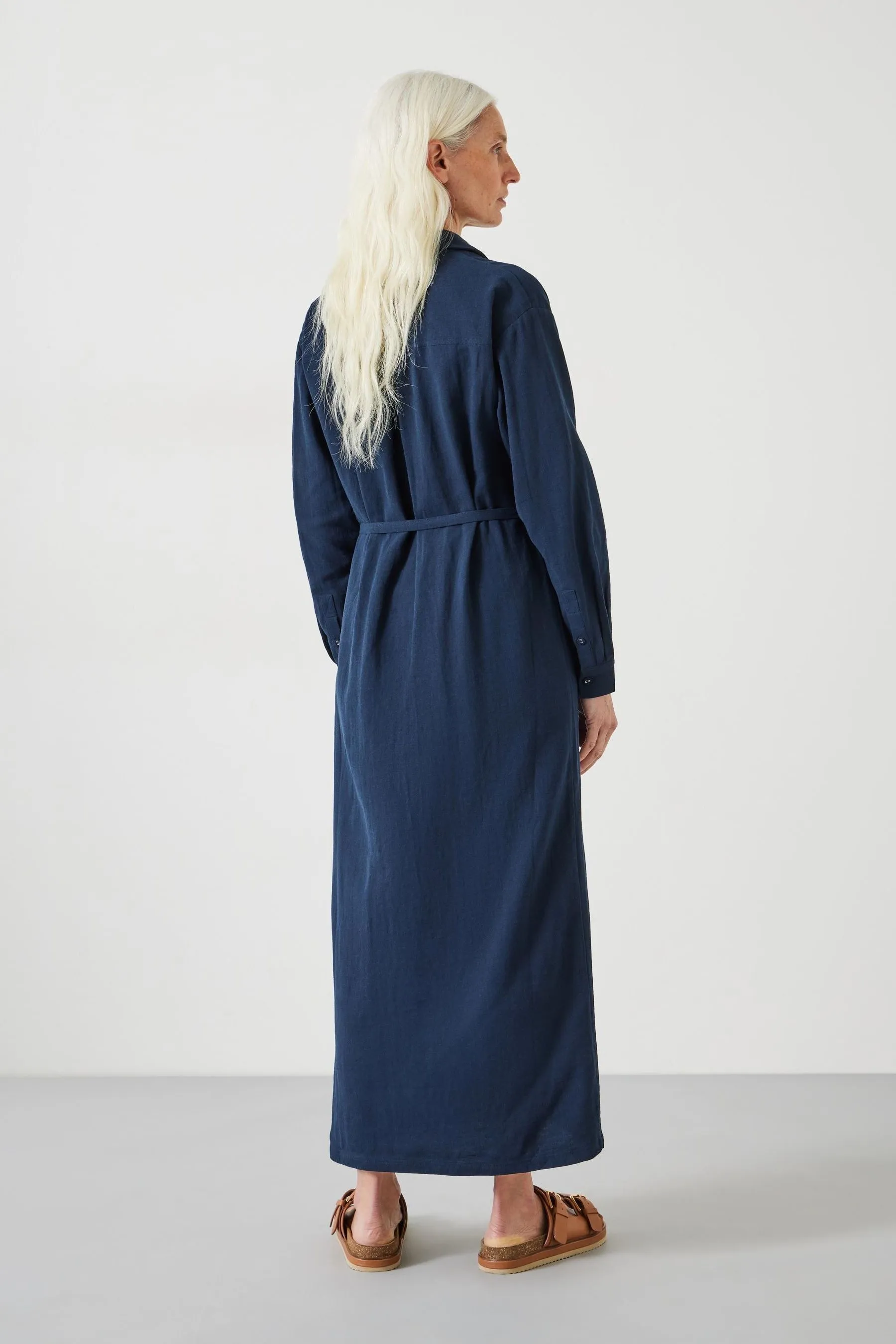 Hush - Florence - Abito chemisier maxi