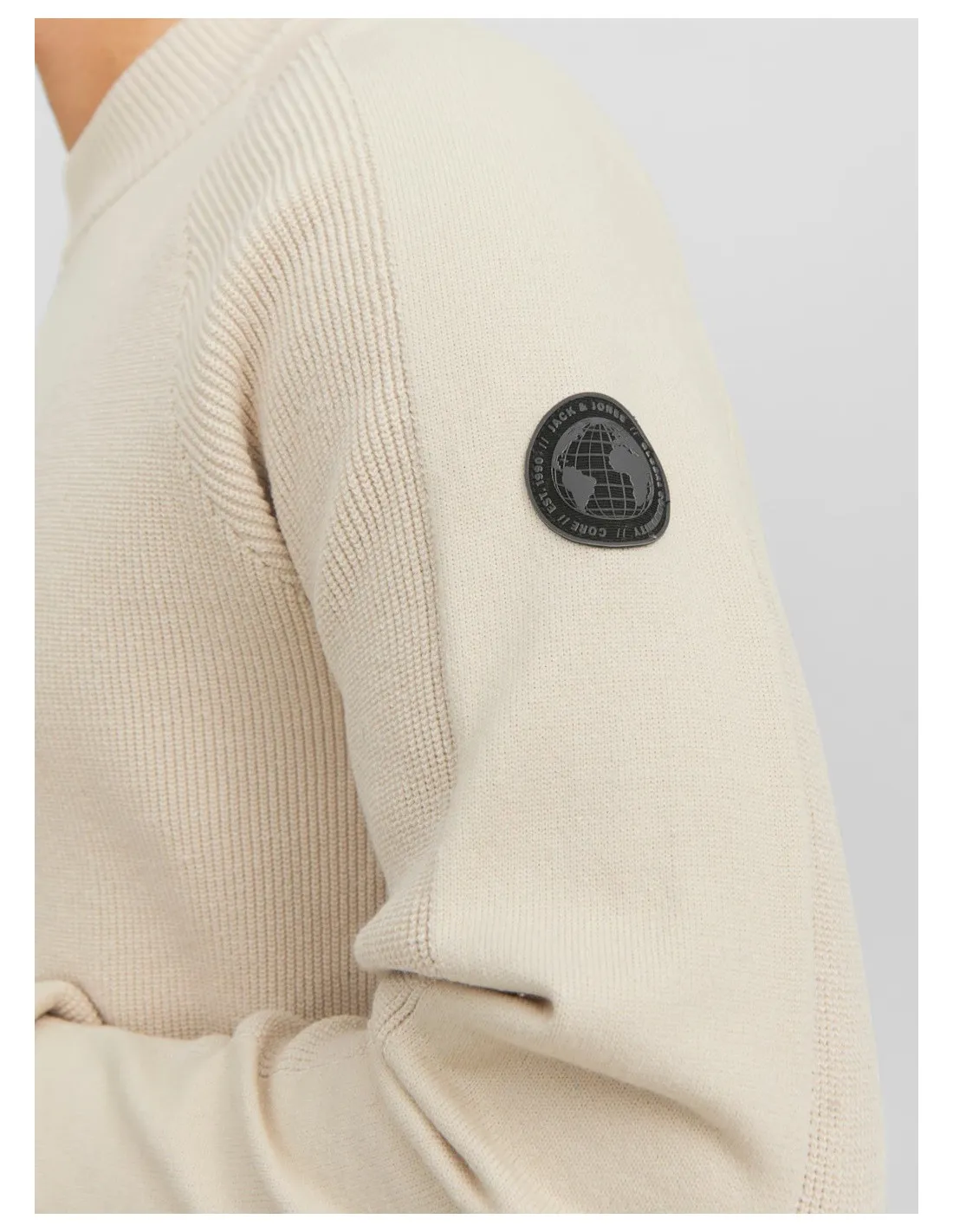 JACK & JONES PULLOVER UOMO,JCOFILO KNIT MOCK NECK