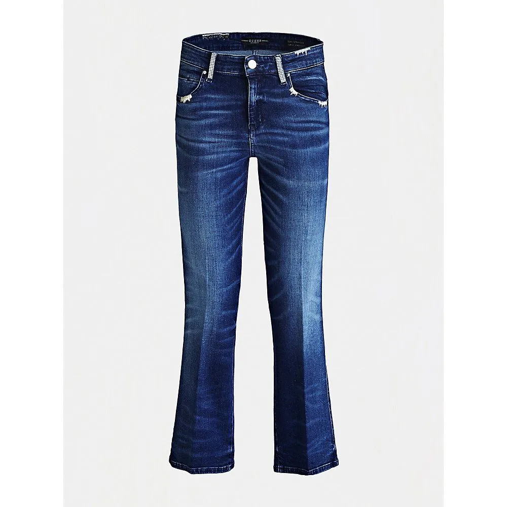 Jeans corto trombetta