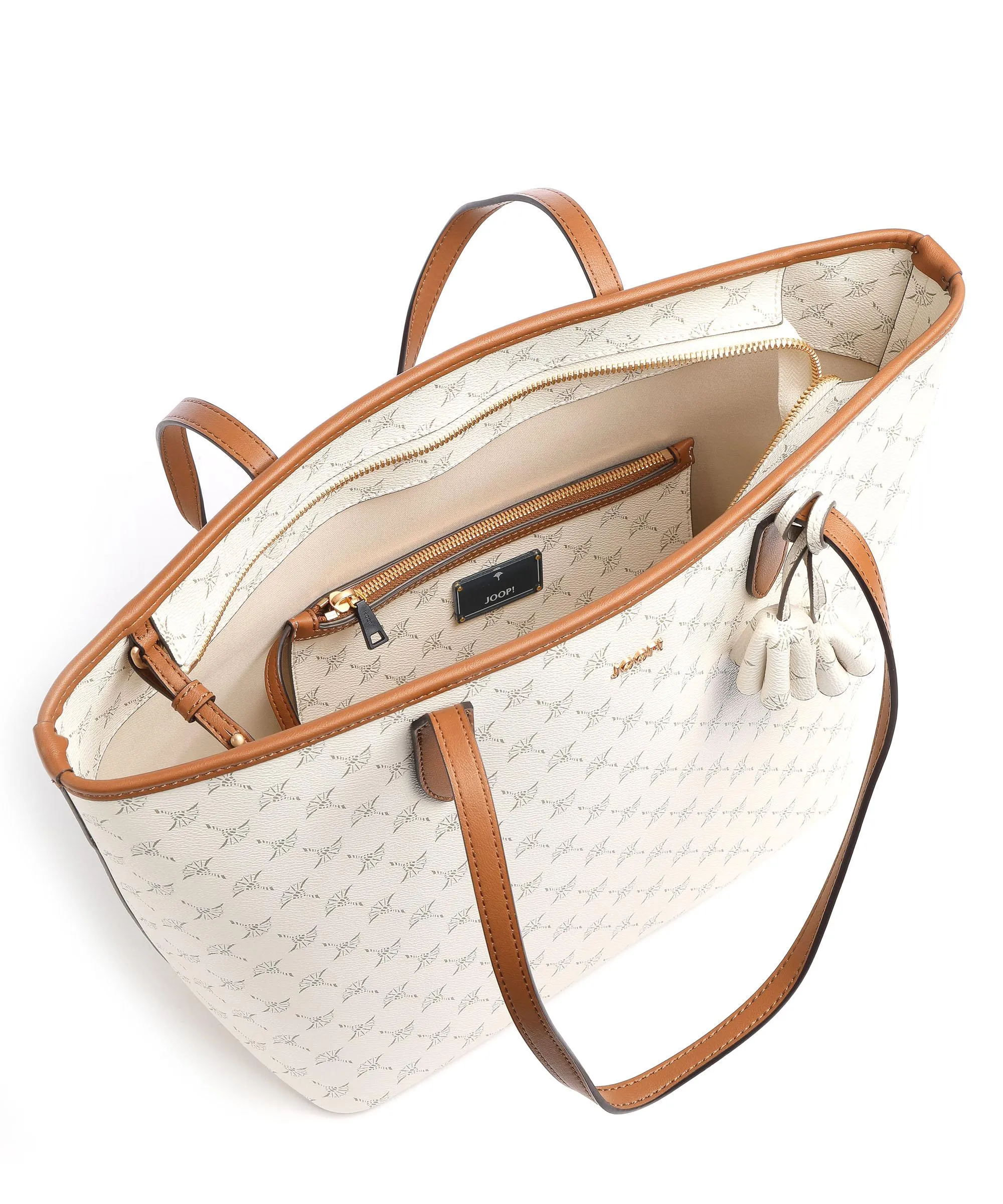  JOOP! Cortina 1.0 Lara Borsa shopper pelle sintetica bianco  