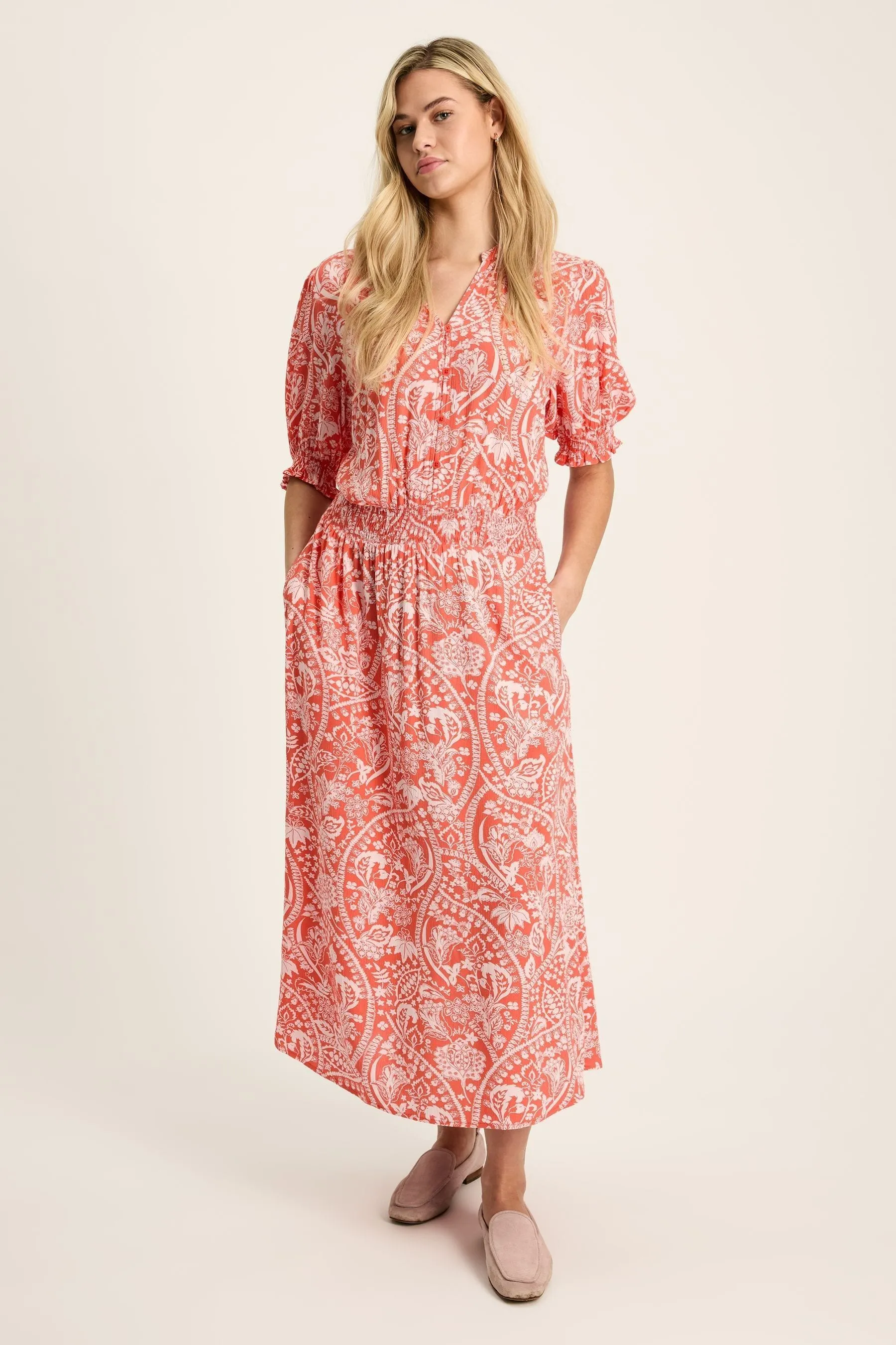 Joules Laurie - Abito midi in viscosa