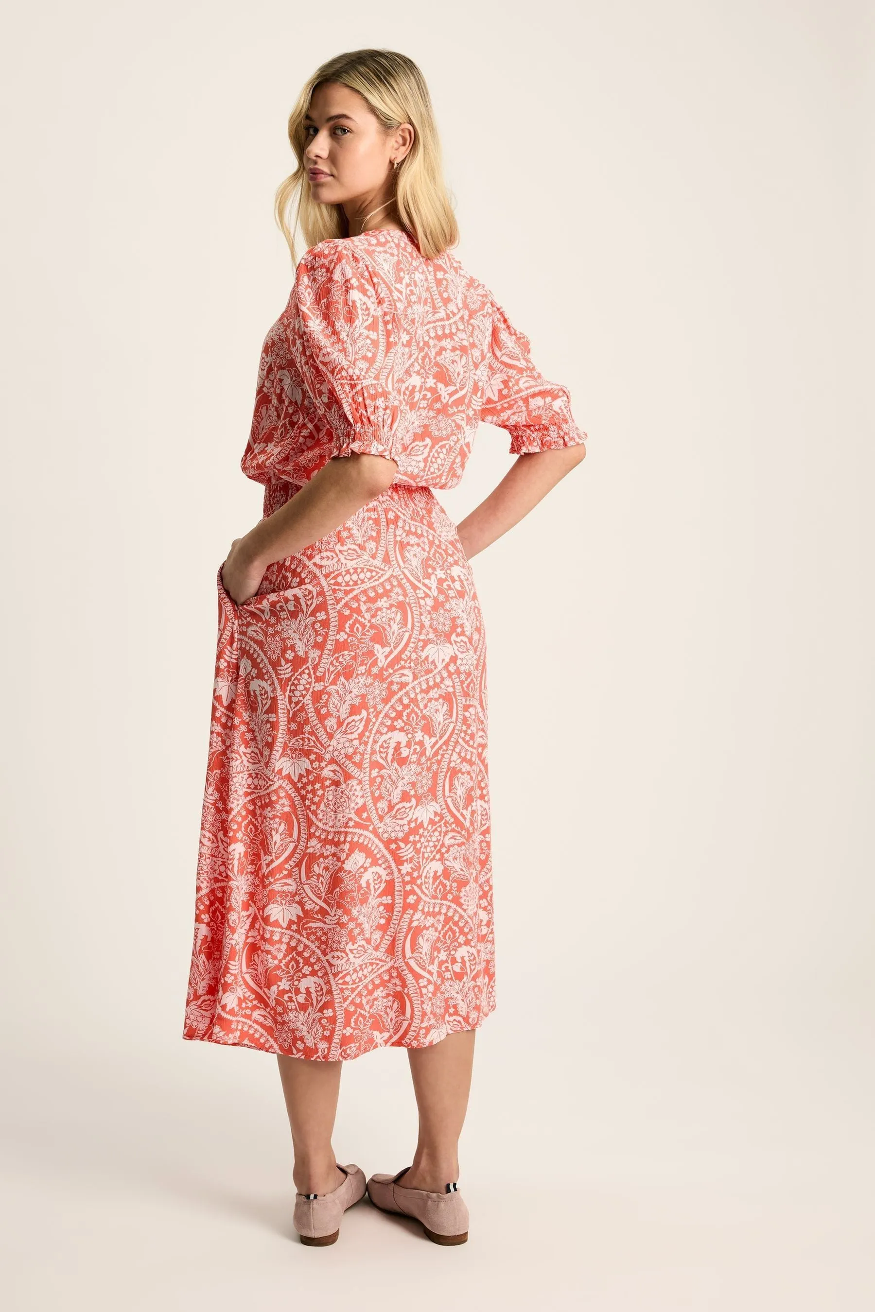Joules Laurie - Abito midi in viscosa