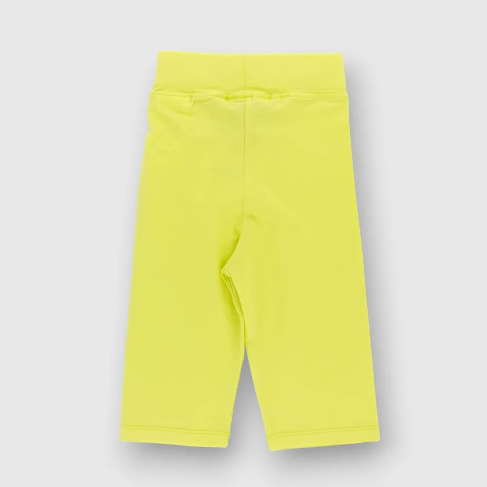 Leggings corto Shoe Giallo