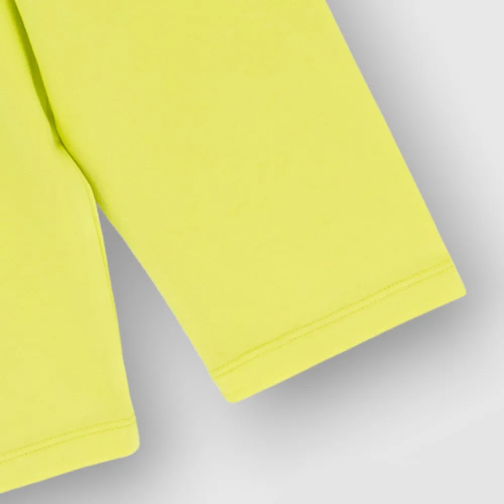 Leggings corto Shoe Giallo