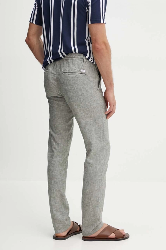 Lindbergh pantaloni in lino misto