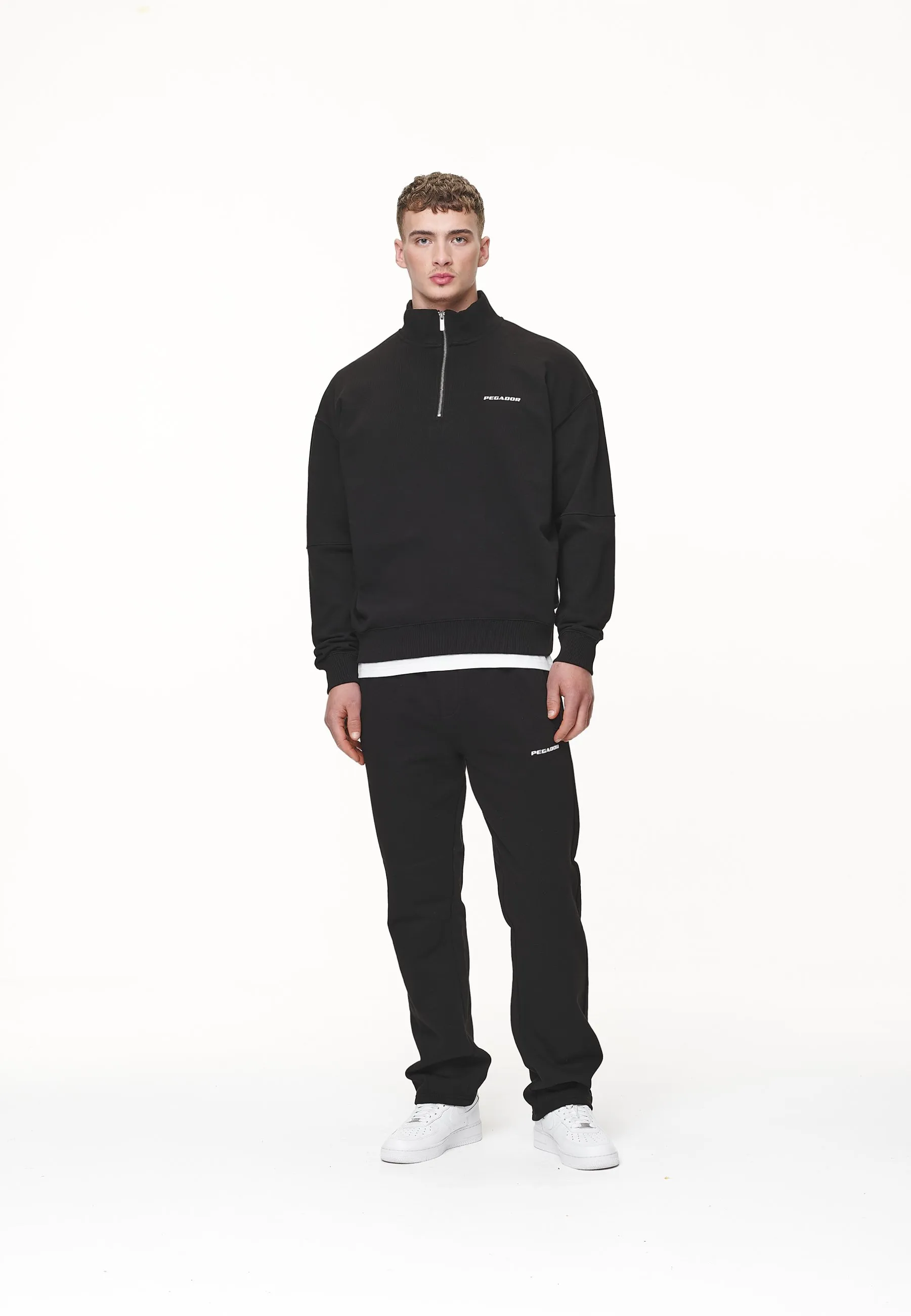 LOGO HALFZIP - Felpa