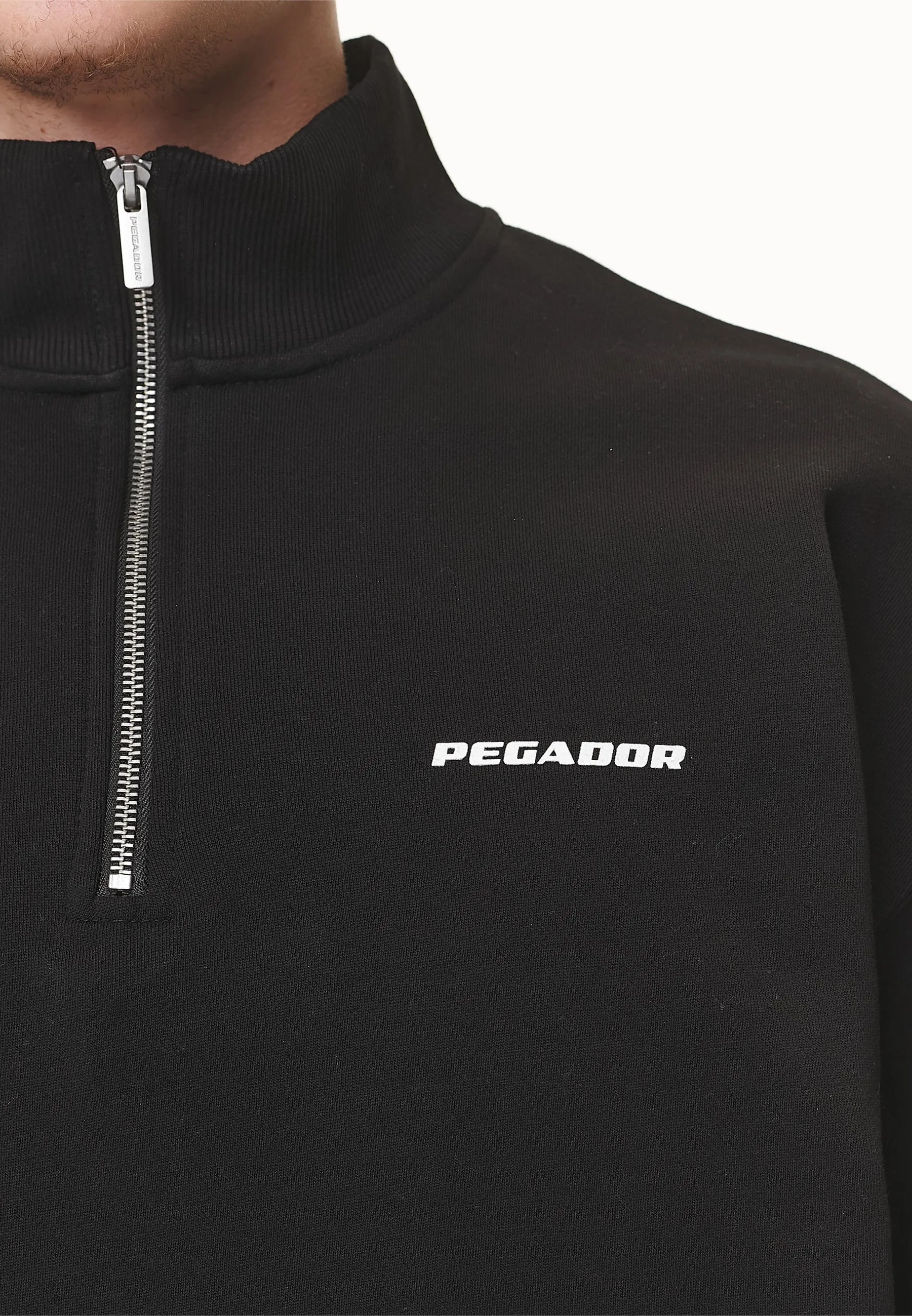 LOGO HALFZIP - Felpa