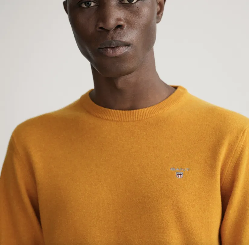 Maglia Gant Uomo girocollo in lana d’agnello 86211-822