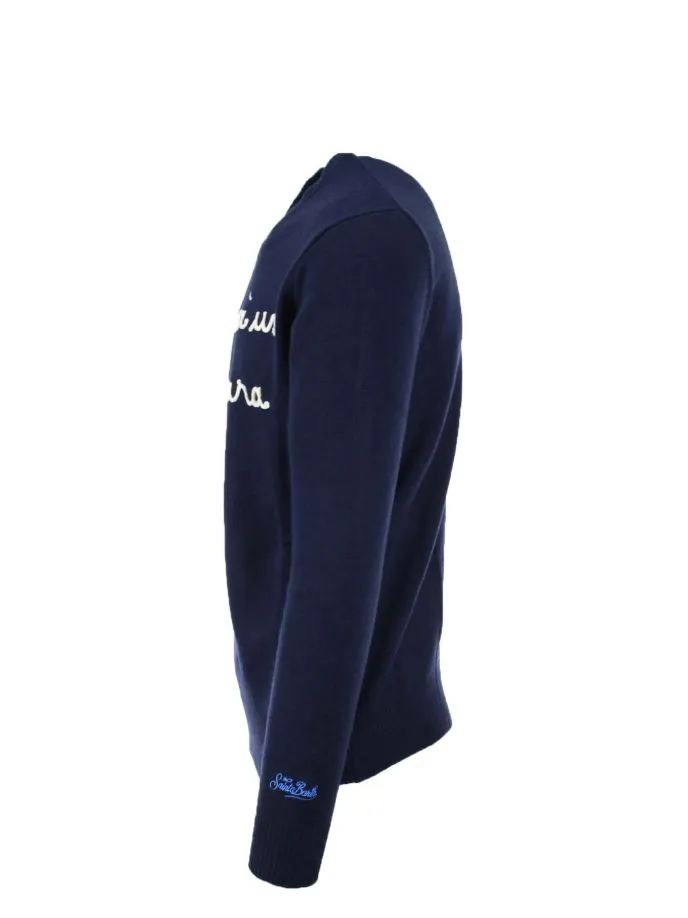 Maglia pullover girocollo in lana Non Sarà Un'avventura