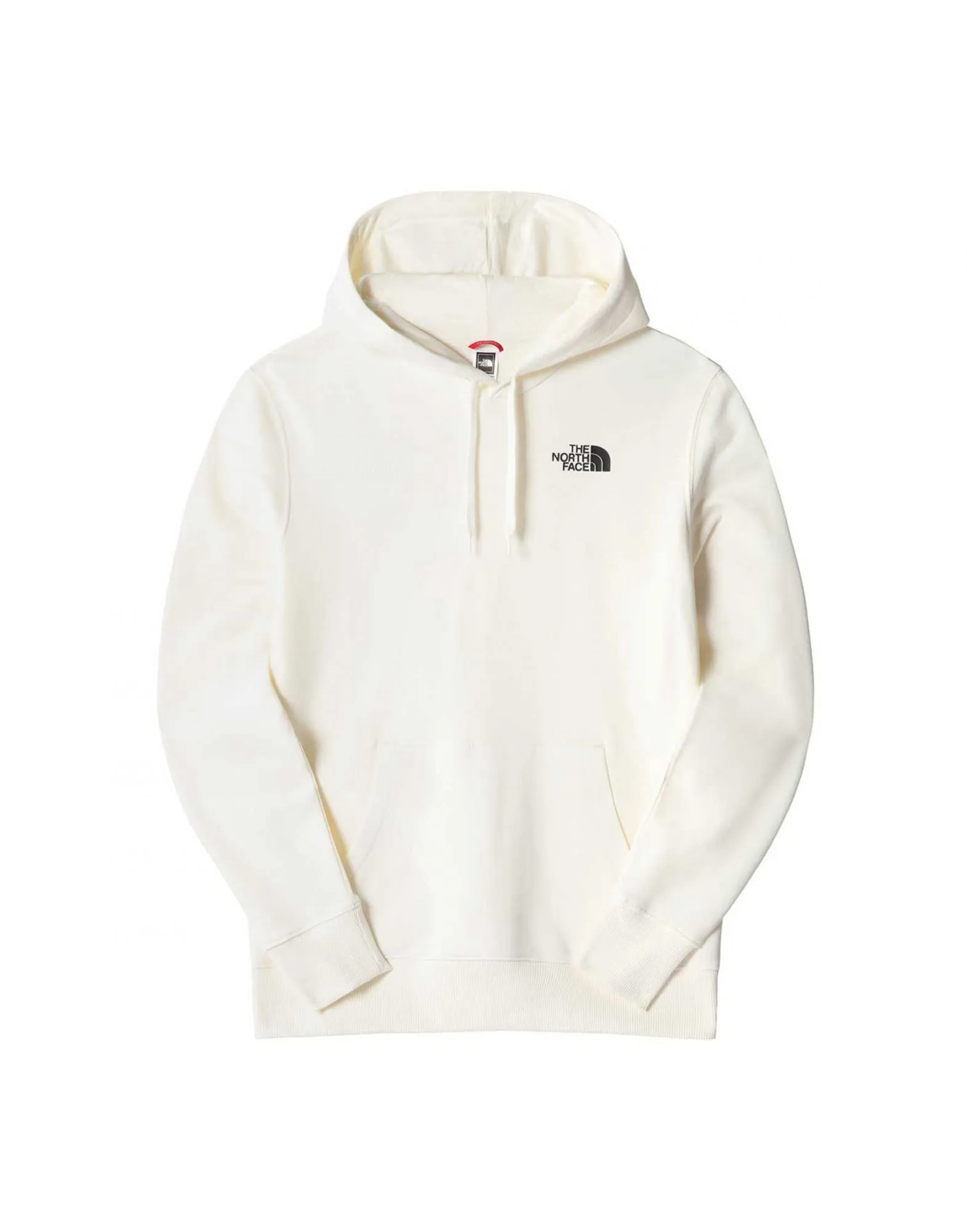 Maglia Simple Done Hoodie Donna Gardenia White