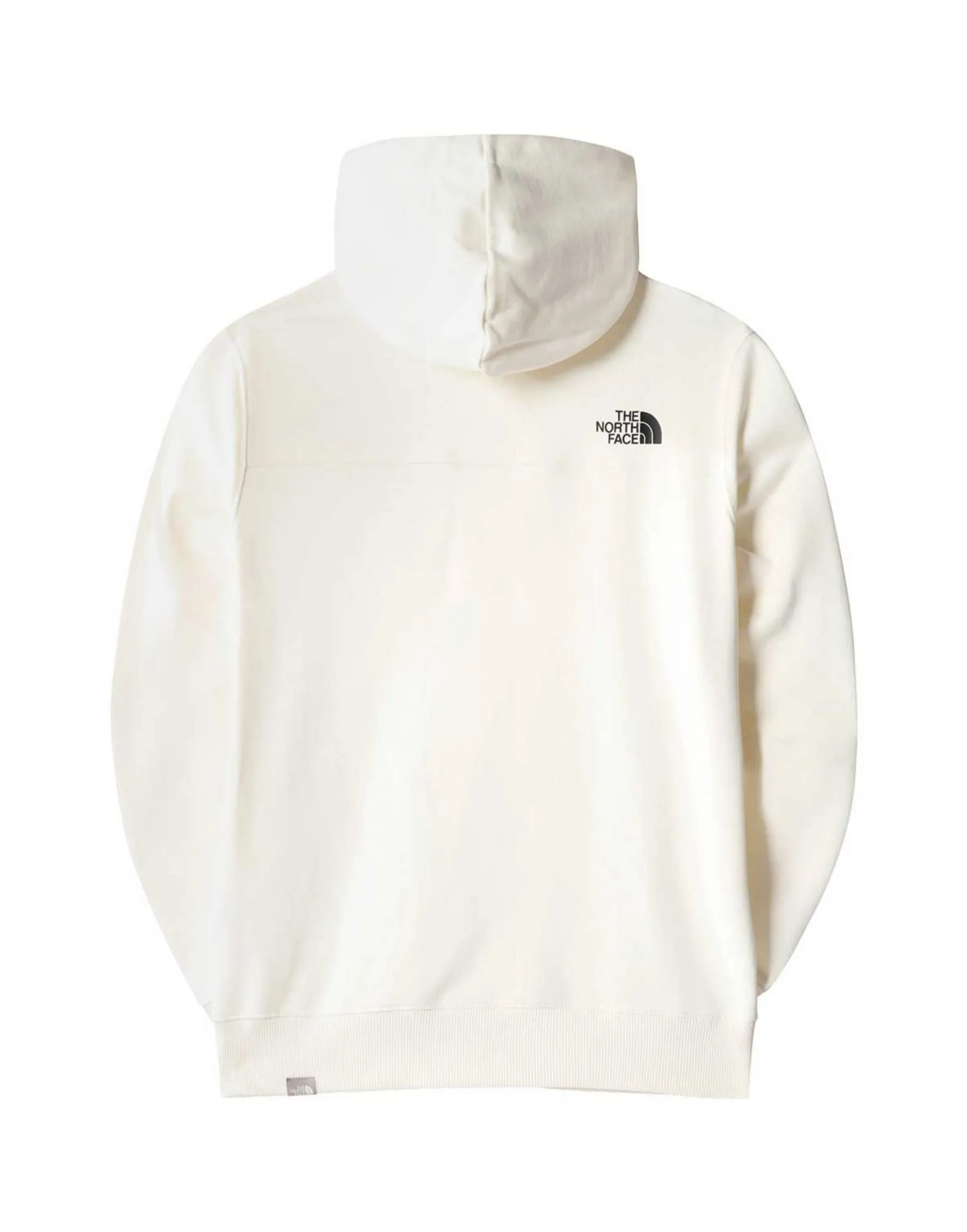 Maglia Simple Done Hoodie Donna Gardenia White