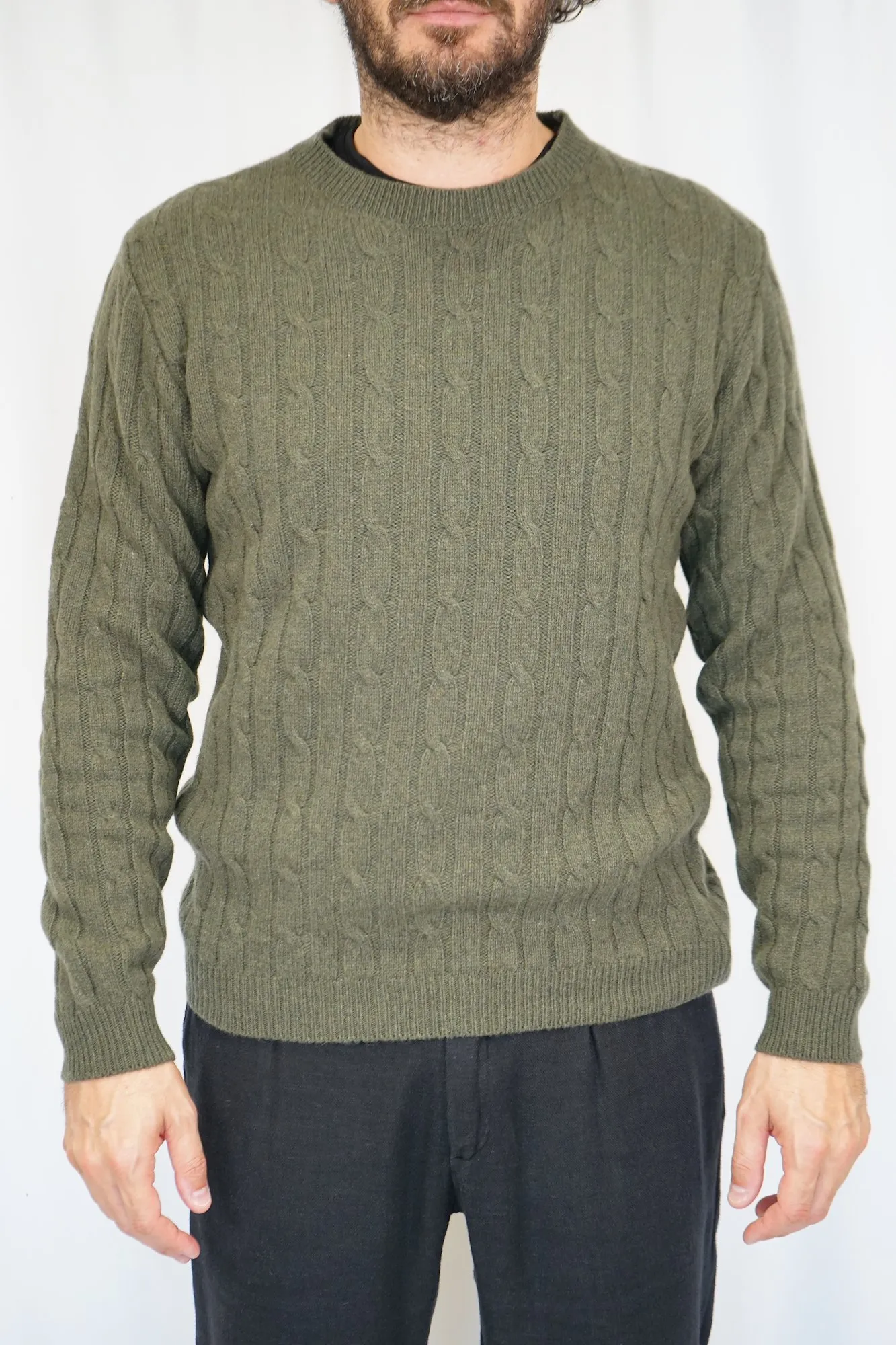Maglia treccia DANIELE FIESOLI