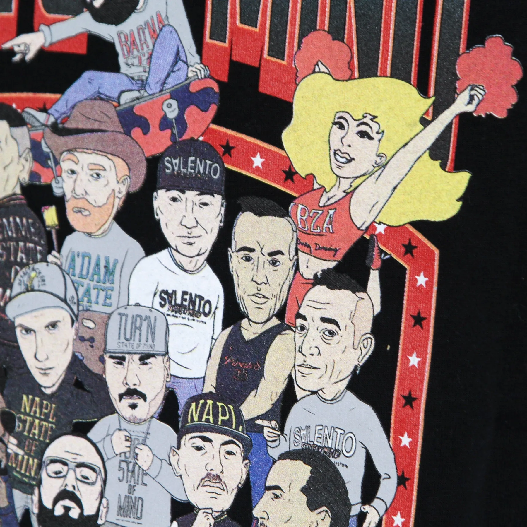 Maglietta Uomo 10th Years Anniversary League Tee Black