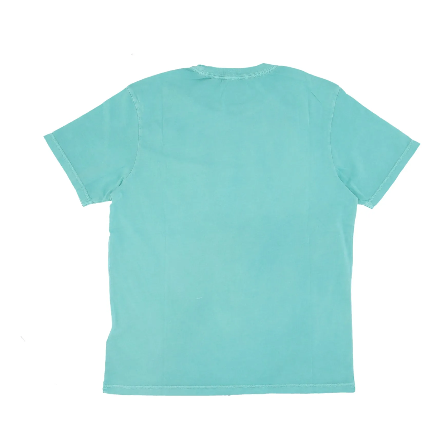 Maglietta Uomo Basic Pocket Pigment Tee Lagoon