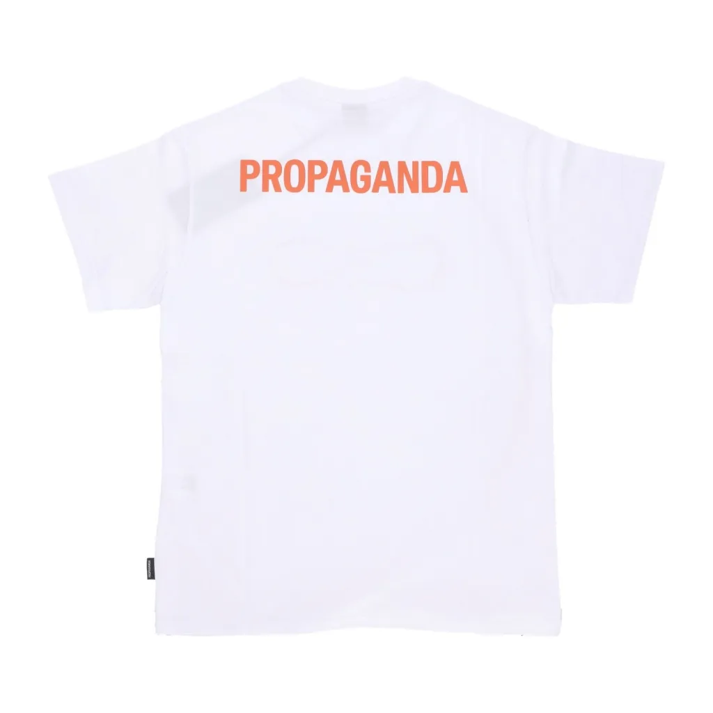 maglietta uomo logo steel tee WHITE
