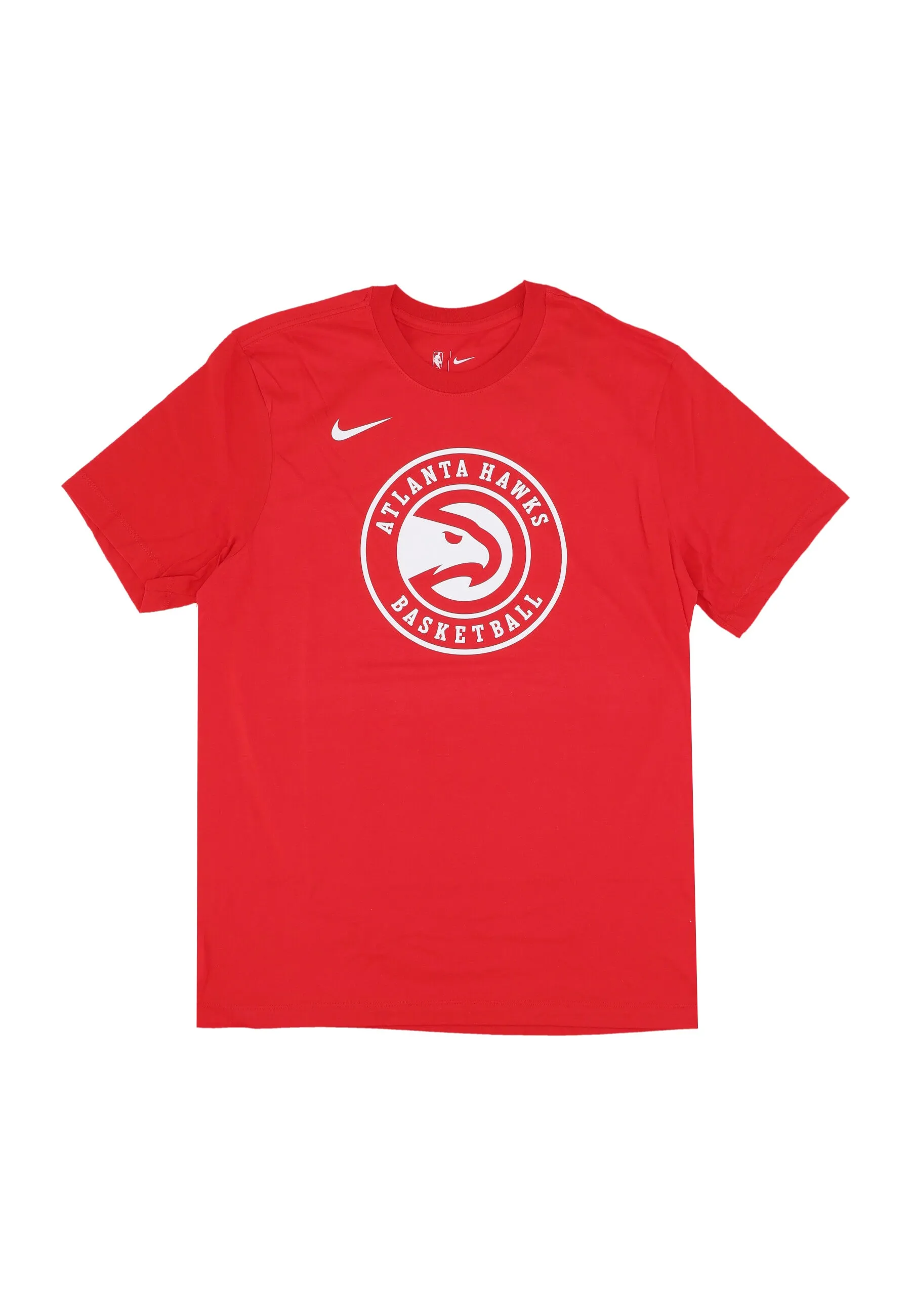 Maglietta Uomo Nba Essential Logo1 Tee Atlhaw University Red
