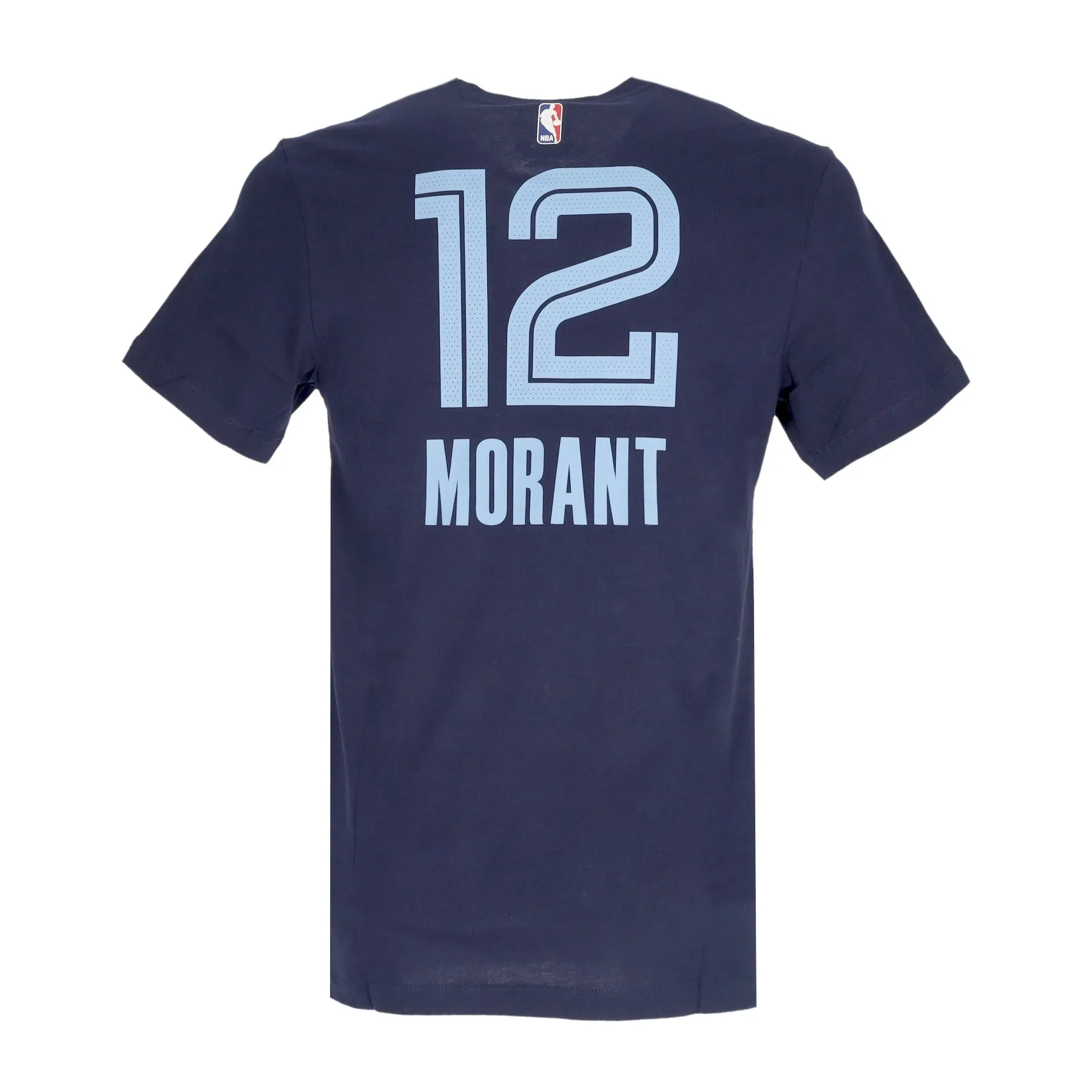 Maglietta Uomo Nba Essential Tee No 12 Ja Morant Memgri College Navy