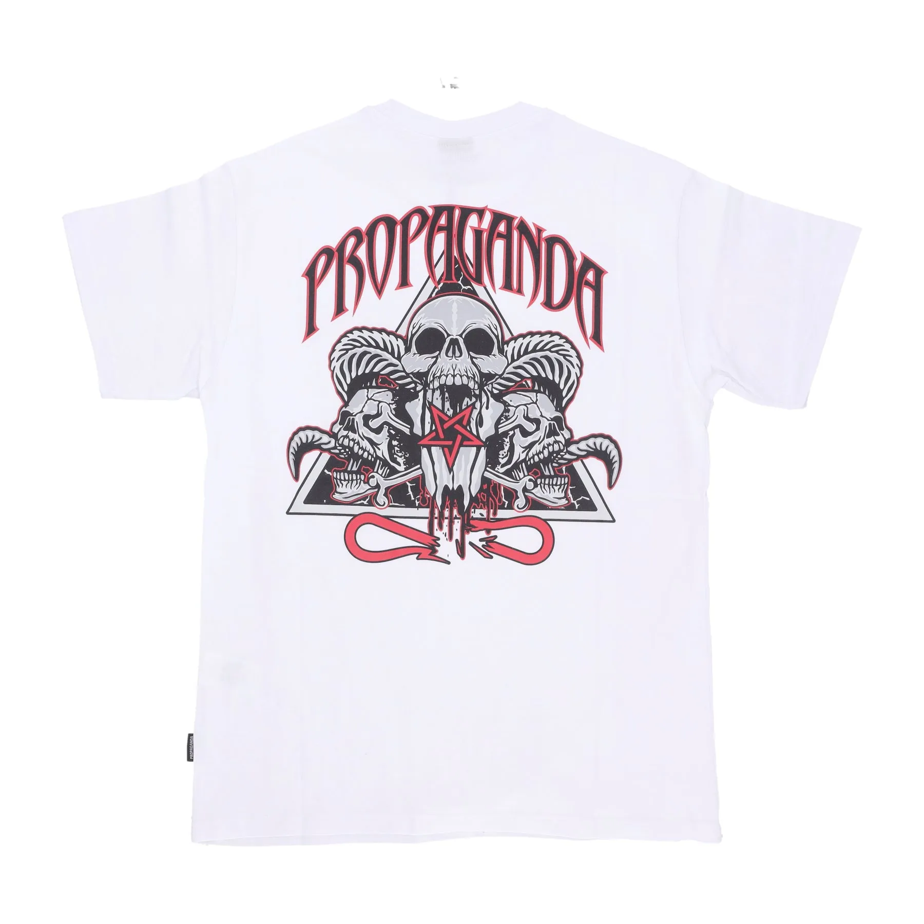 Maglietta Uomo Triangle Ritual Tee White