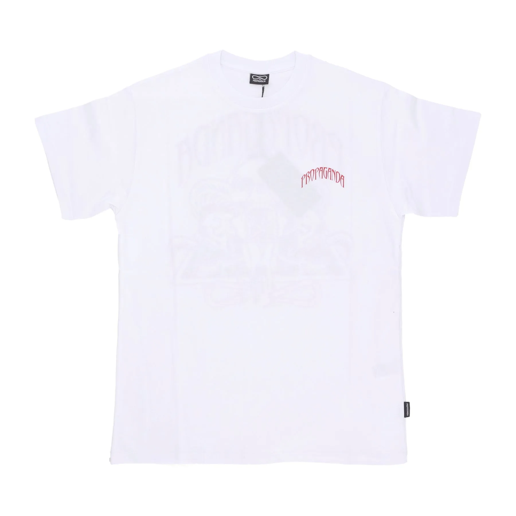 Maglietta Uomo Triangle Ritual Tee White