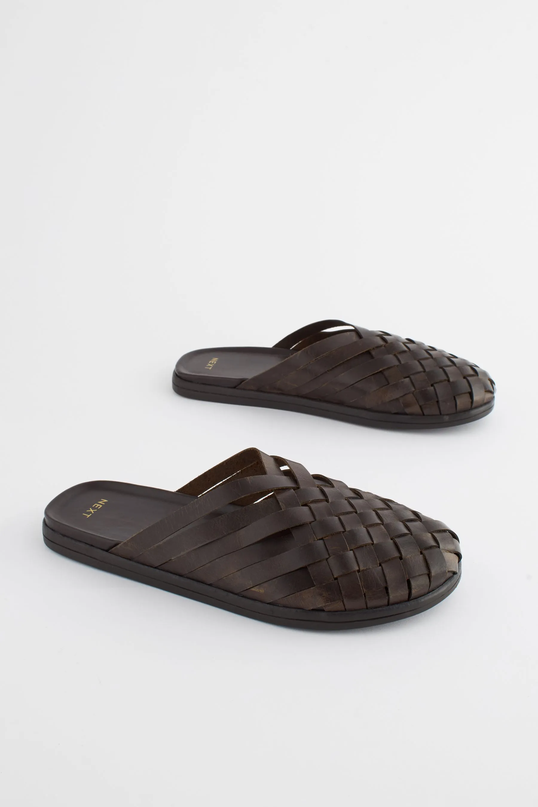 Marrone  - Sabot in pelle