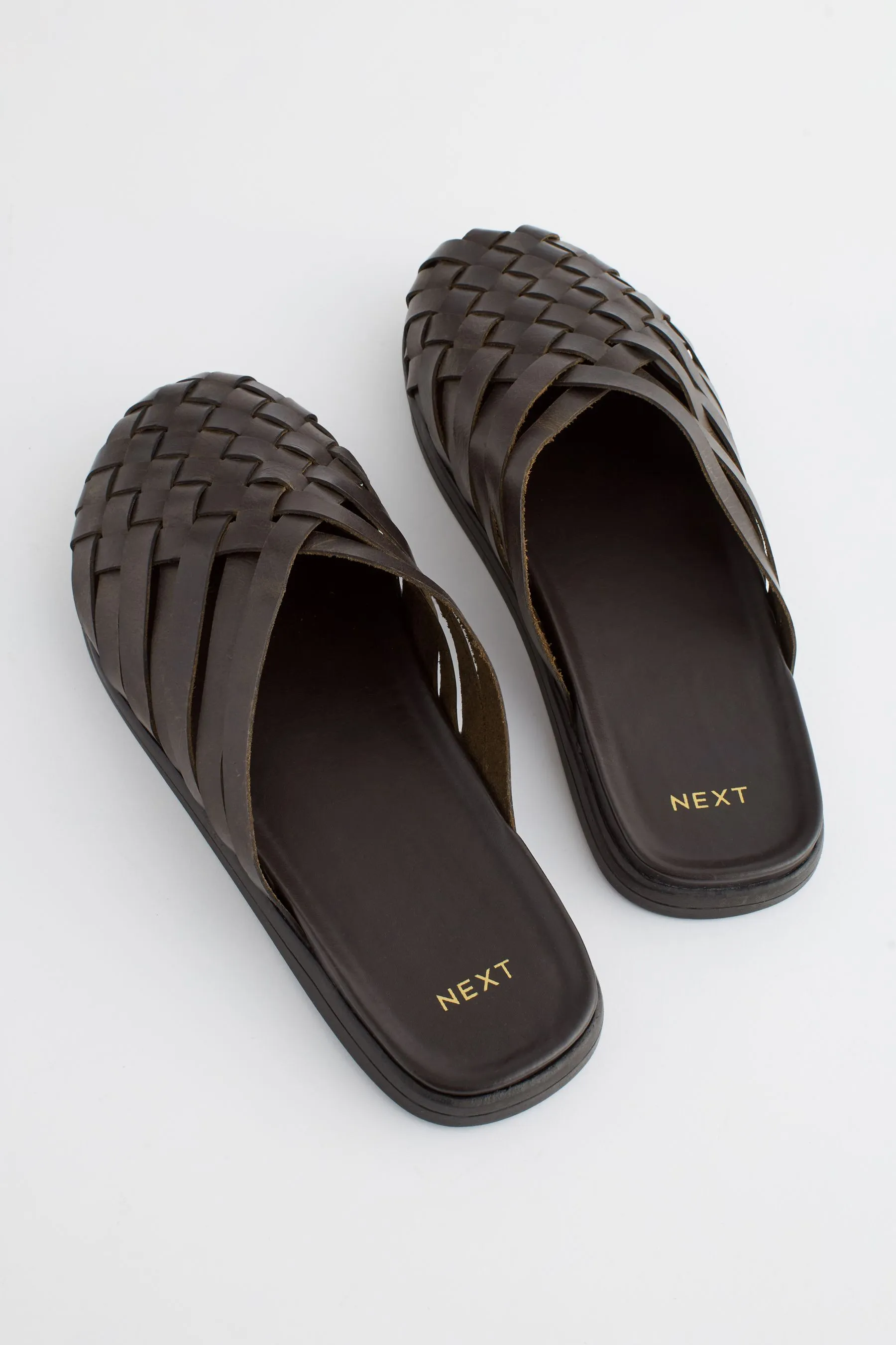 Marrone  - Sabot in pelle