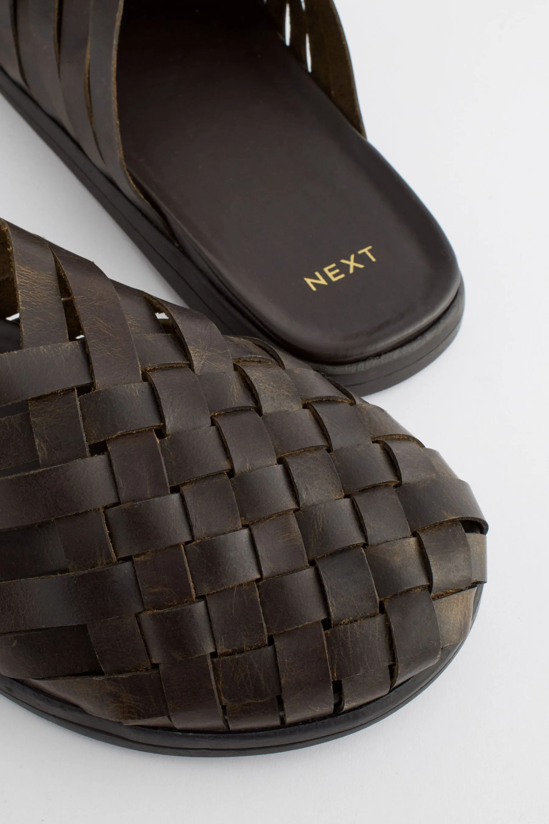 Marrone  - Sabot in pelle